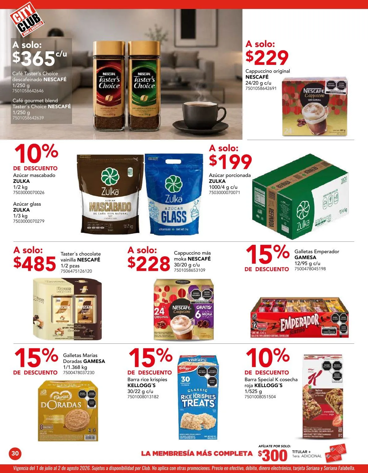 Catálogo de City Club Ofertas 1 de julio al 31 de julio 2026 - Pagina 30