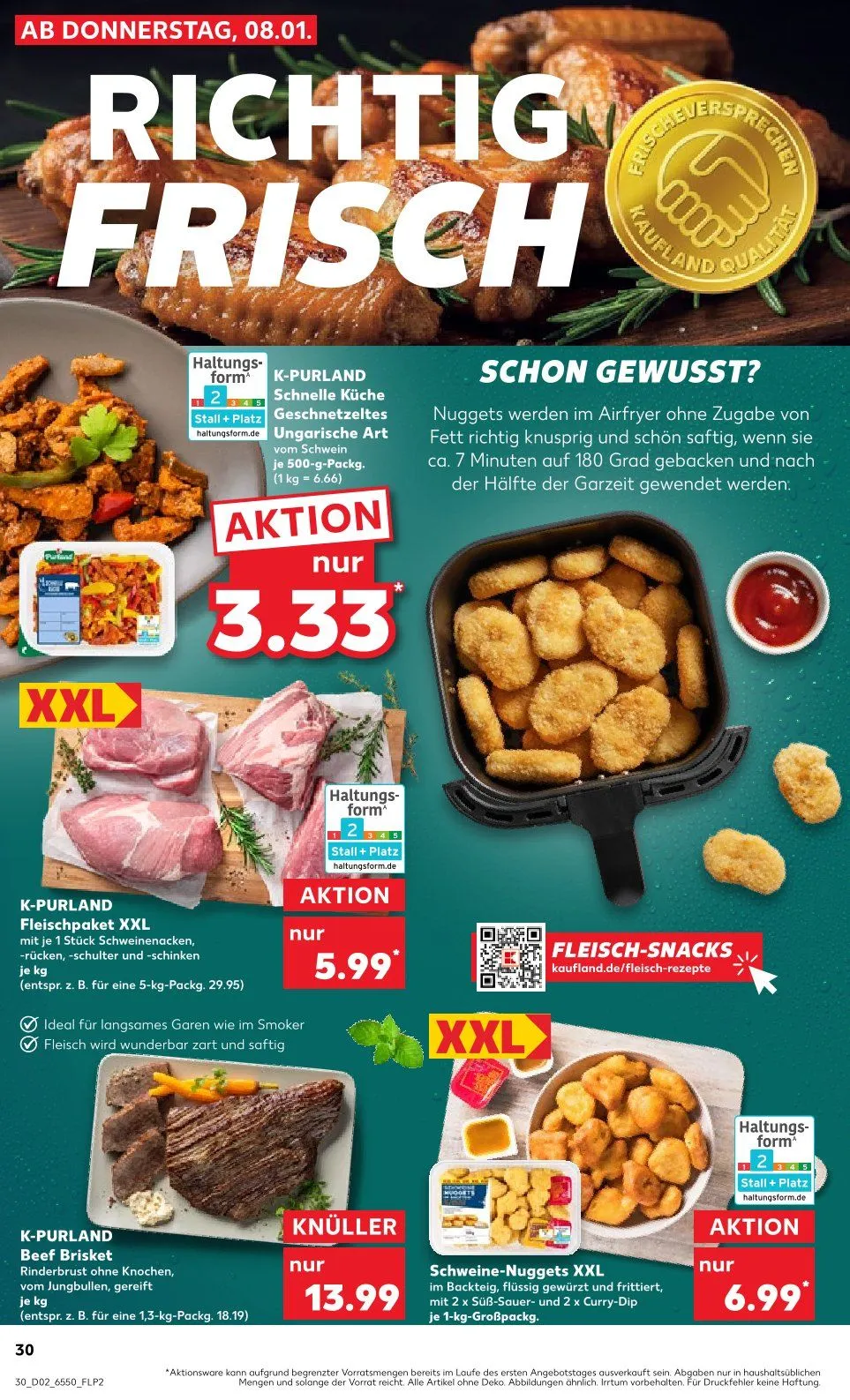 Kaufland Duitsland prospeckt van 8 januari tot 14 januari 2026 - Folder pagina 30