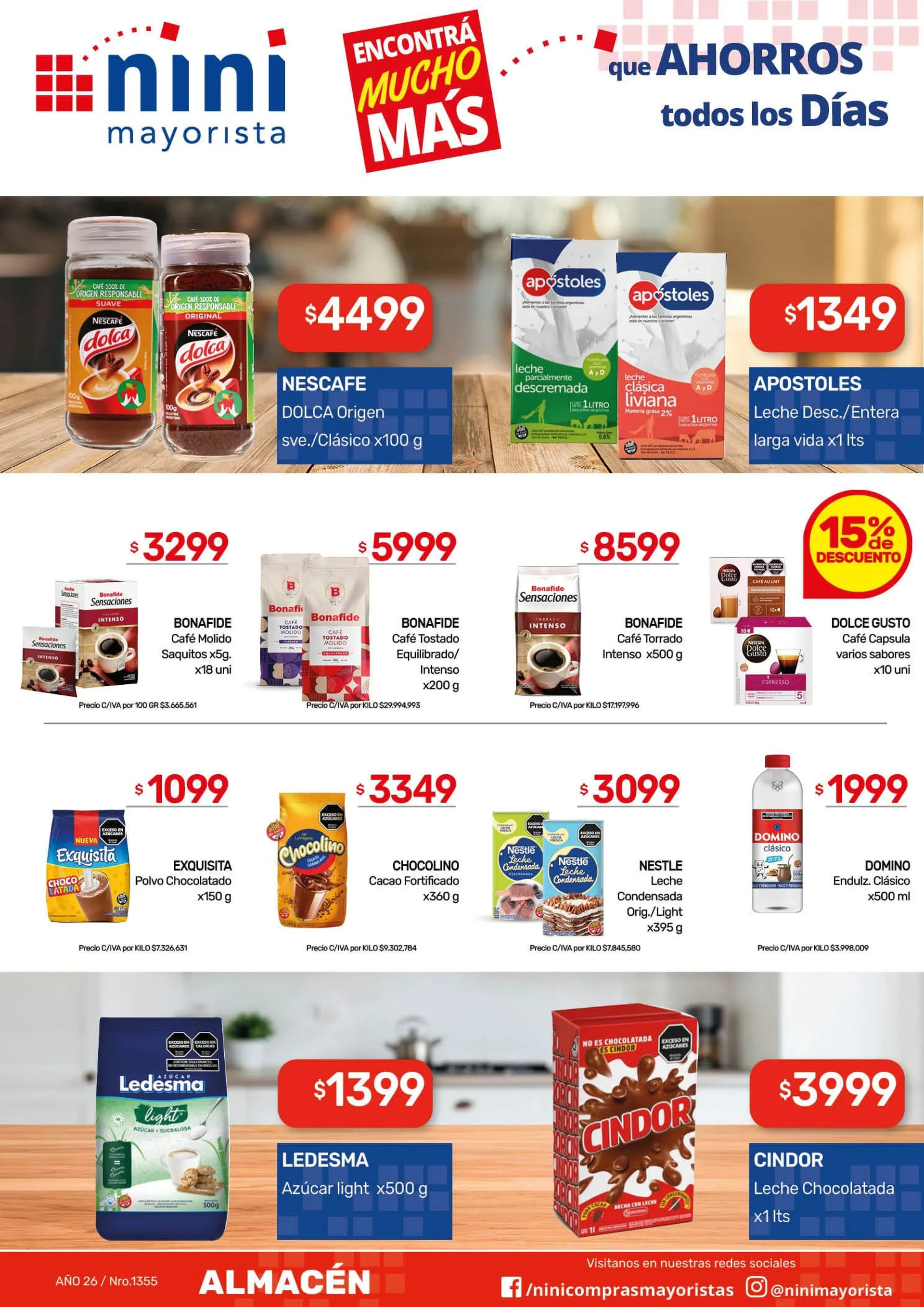 Ofertas de Nini Mayorista Ofertas 13 de abril al 19 de abril 2026 - Página 30 del catálogo