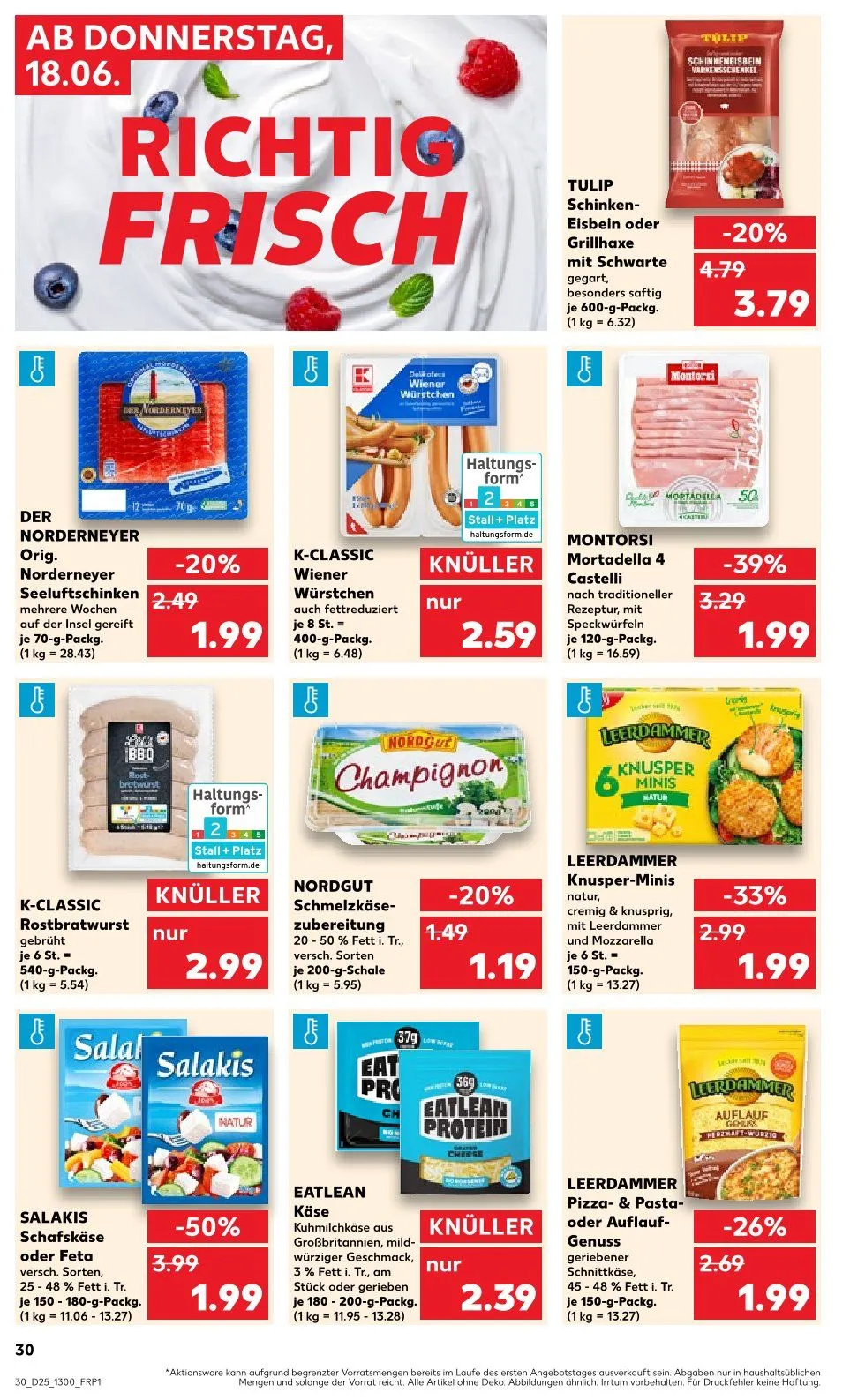 Kaufland Prospekte  von 18. Juni bis 24. Juni 2026 - Prospekt seite 30