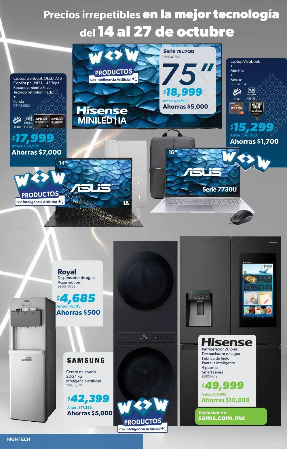 Catálogo de Sam´s club Ofertas 9 de octubre al 29 de octubre 2025 - Pagina 30