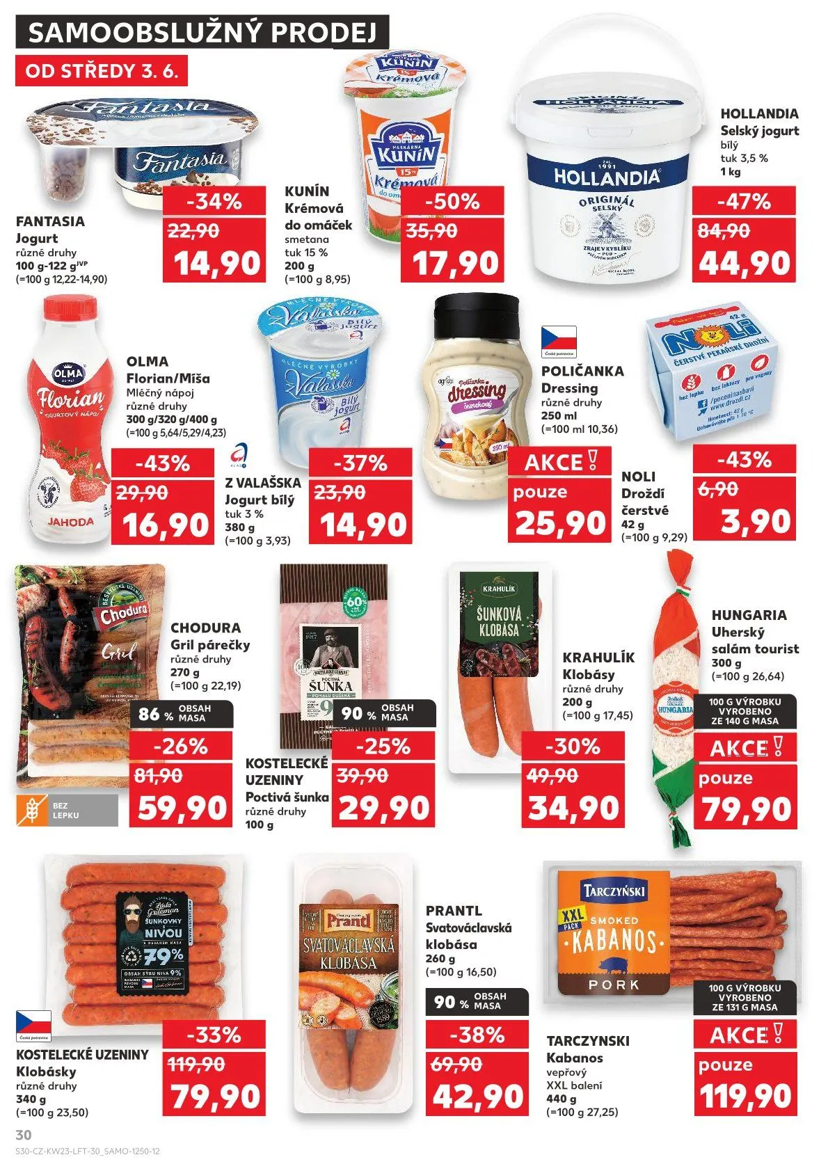 Kaufland RABATTE - 3. června 9. června 2026 - Page 30