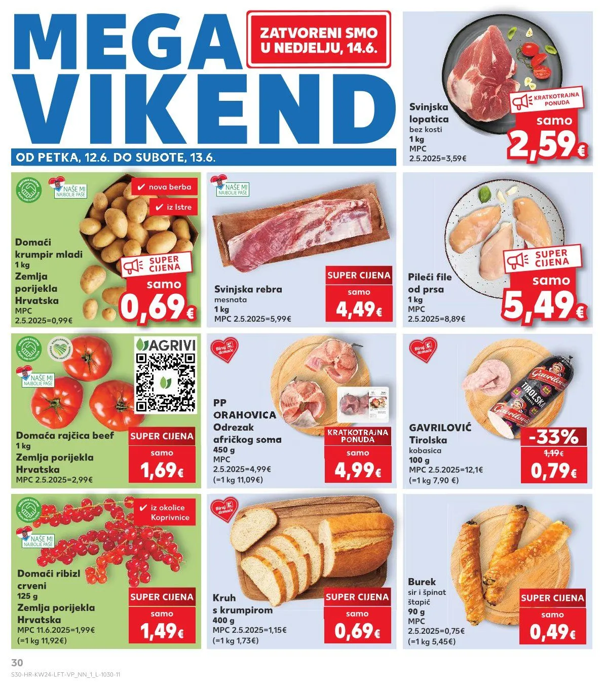 Katalog Kaufland od 10. lipnja do 16. lipnja 2026. - Pregled Stranica 30