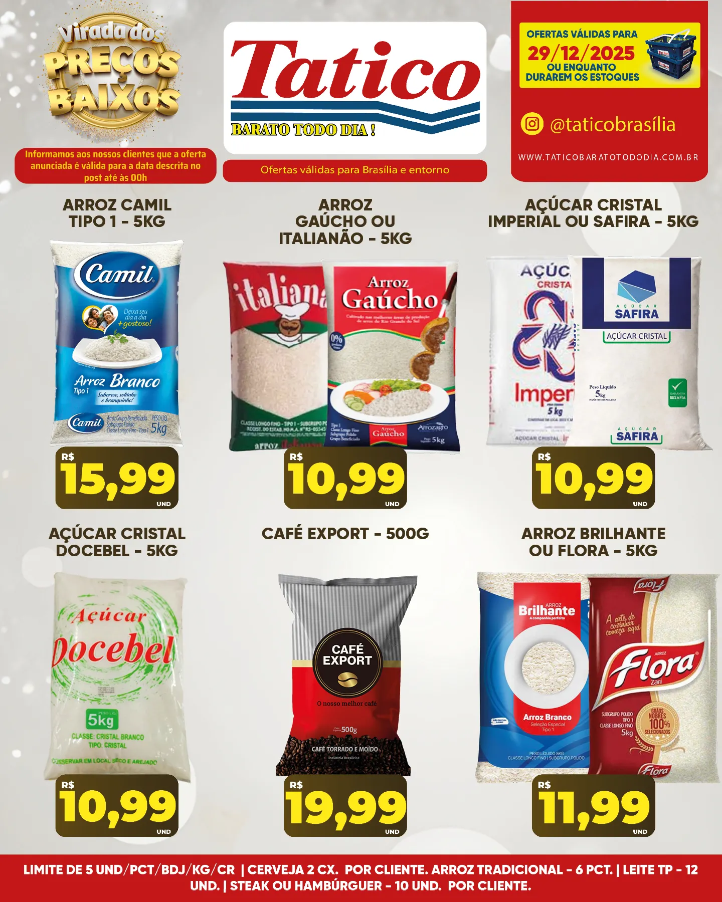 Encarte de Folhetos Tatico 29 de dezembro até 29 de dezembro 2025 - Pagina 11
