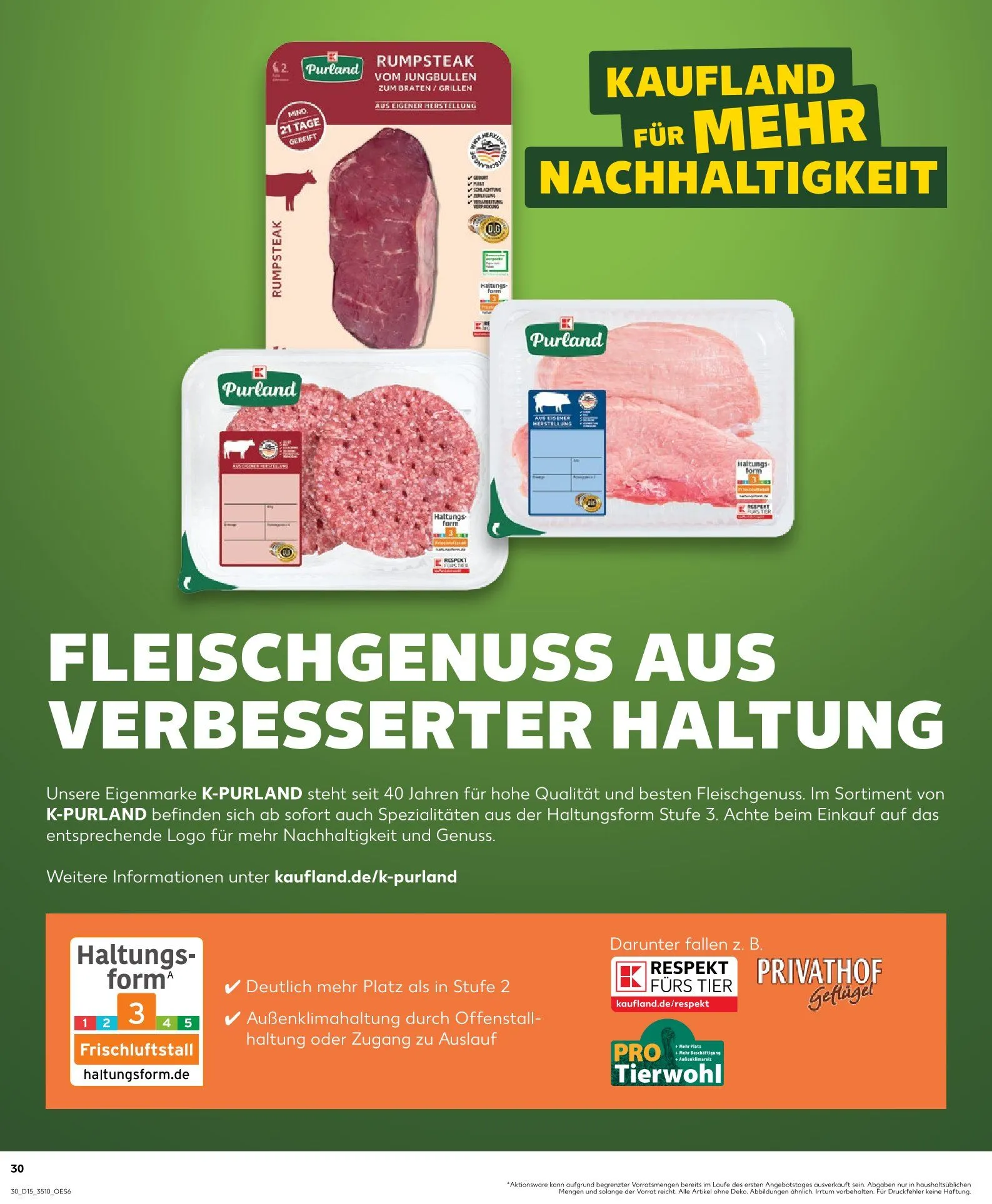 Kaufland Prospekt von 10. April bis 16. April 2025 - Prospekt seite 30