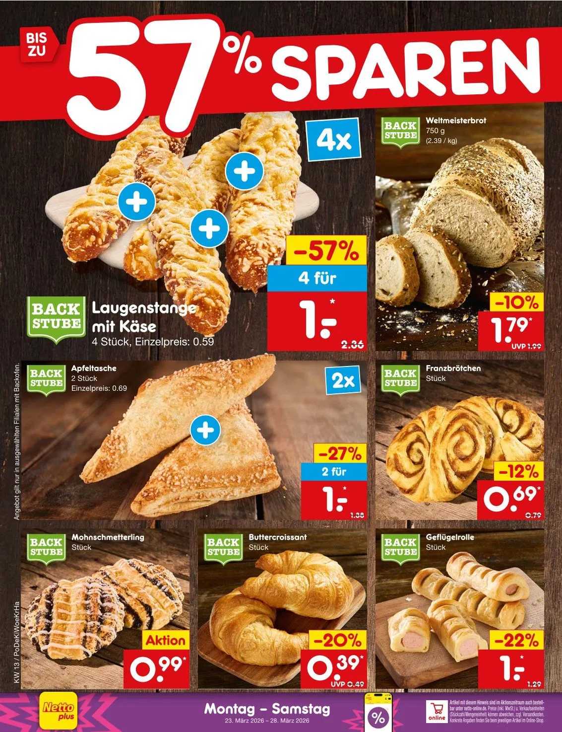 Netto Marken-Discount Prospekte von 23. März bis 28. März 2026 - Prospekt seite 30