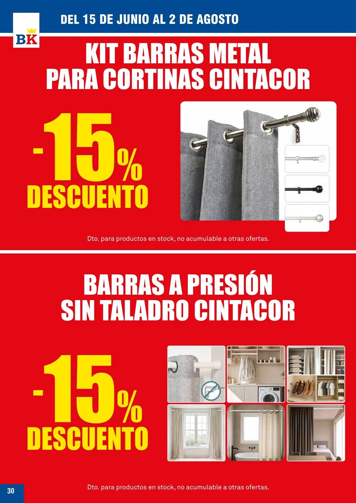 Catálogo de Bricoking Ofertas 15 de junio al 2 de agosto 2026 - Página 30