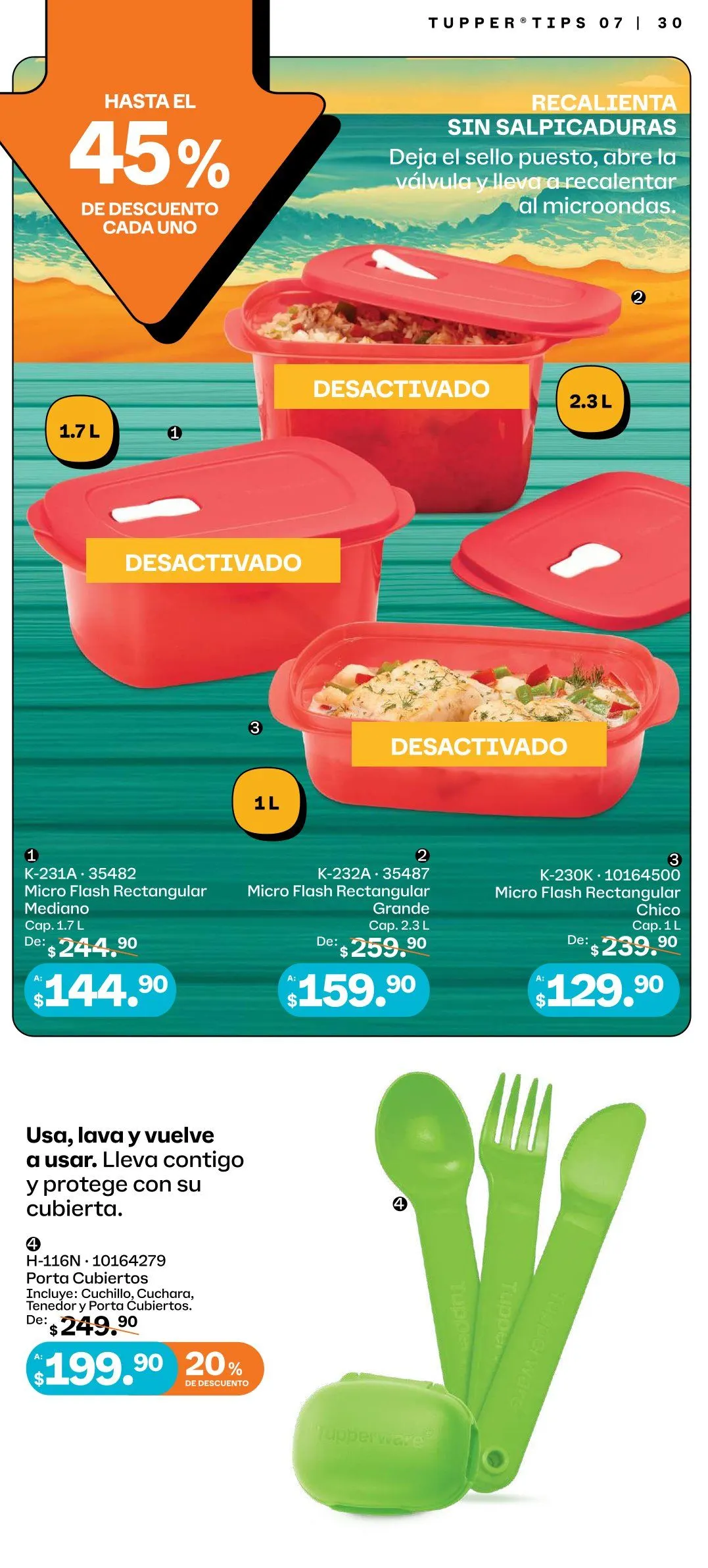 Catálogo de Tupperware catálogos y ofertas 16 de junio al 13 de julio 2025 - Pagina 29
