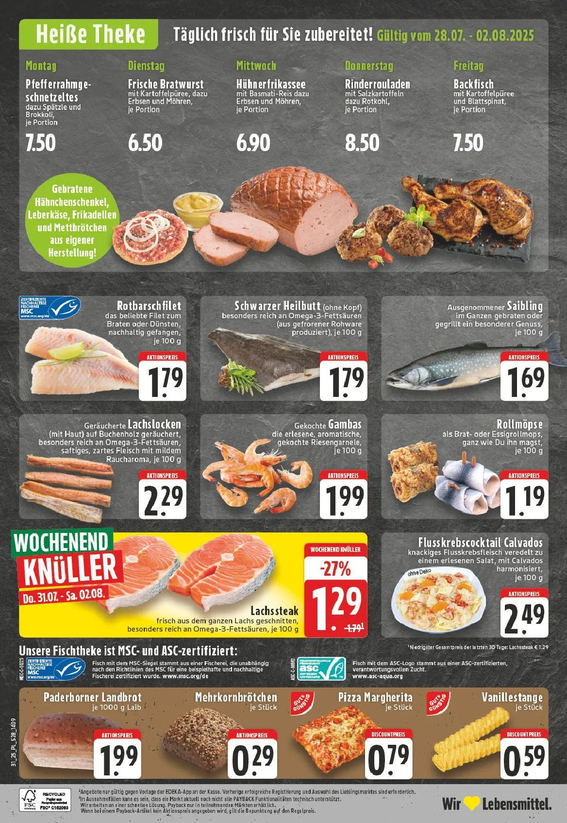 Edeka Prospekte von 28. Juli bis 2. August 2025 - Prospekt seite 30