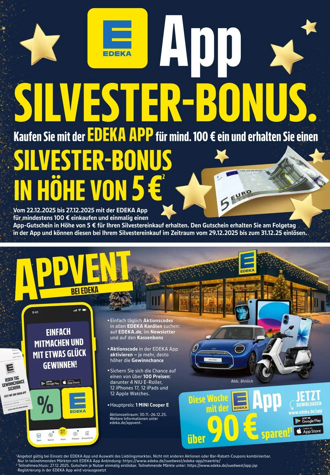 Edeka Angebote von 22. Dezember bis 27. Dezember 2025 - Prospekt seite 30