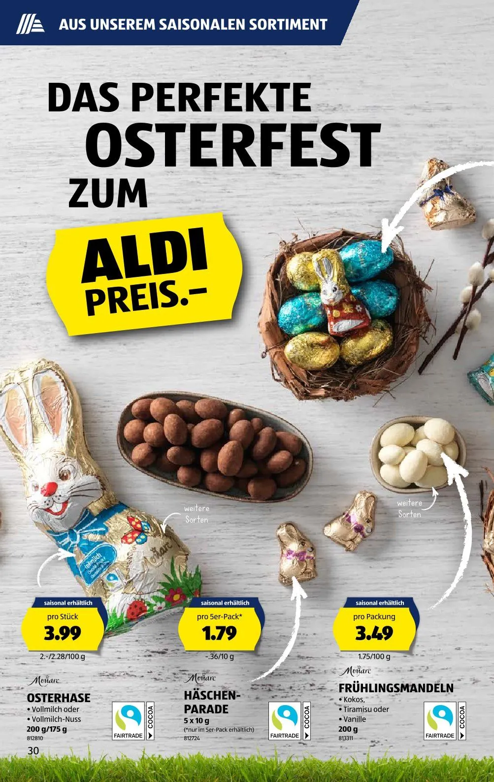 Aldi Prospekt von 6. März bis 12. März 2025 - Prospekt seite  30