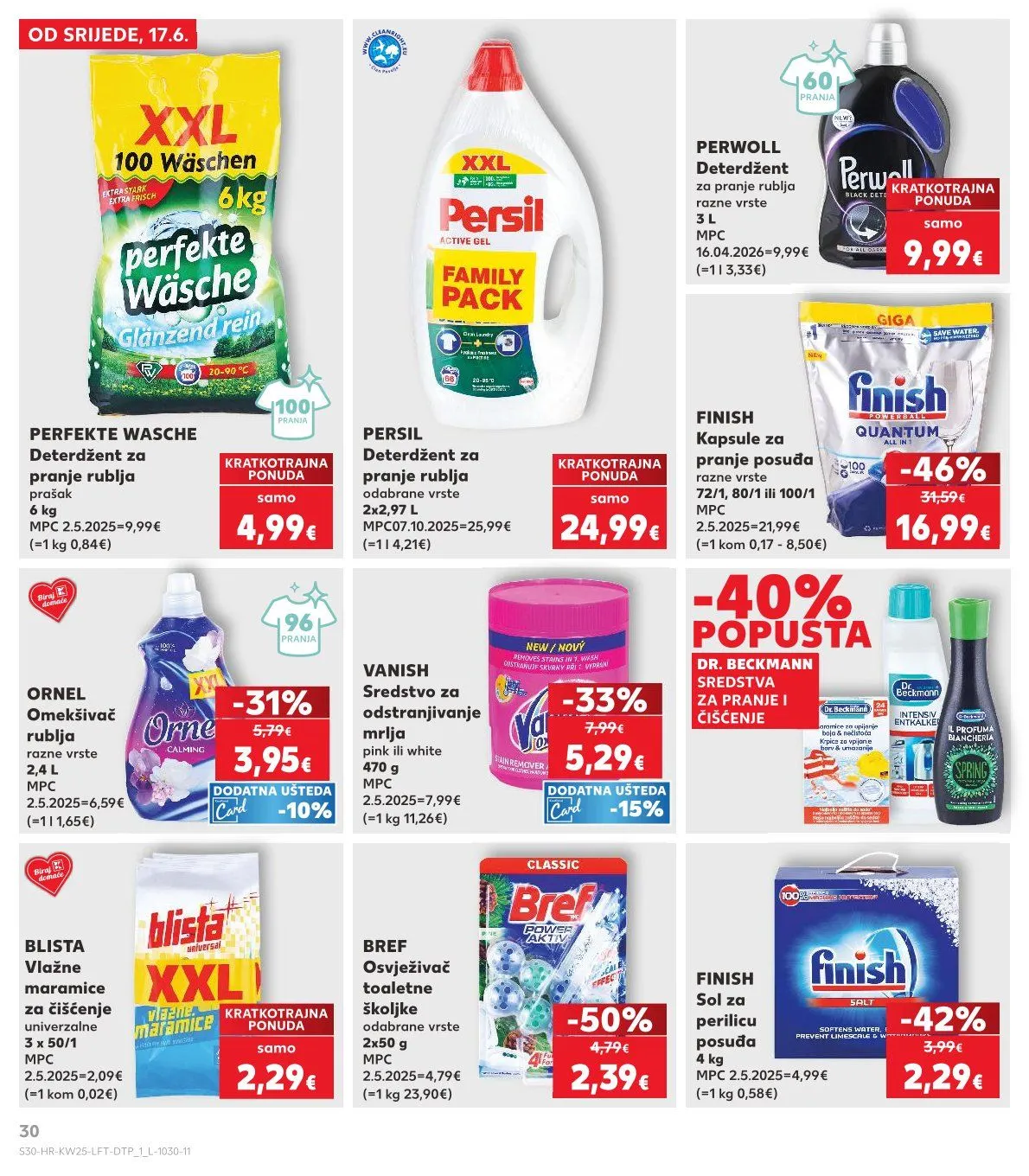 Katalog Kaufland  od 17. lipnja do 23. lipnja 2026. - Pregled Stranica 30