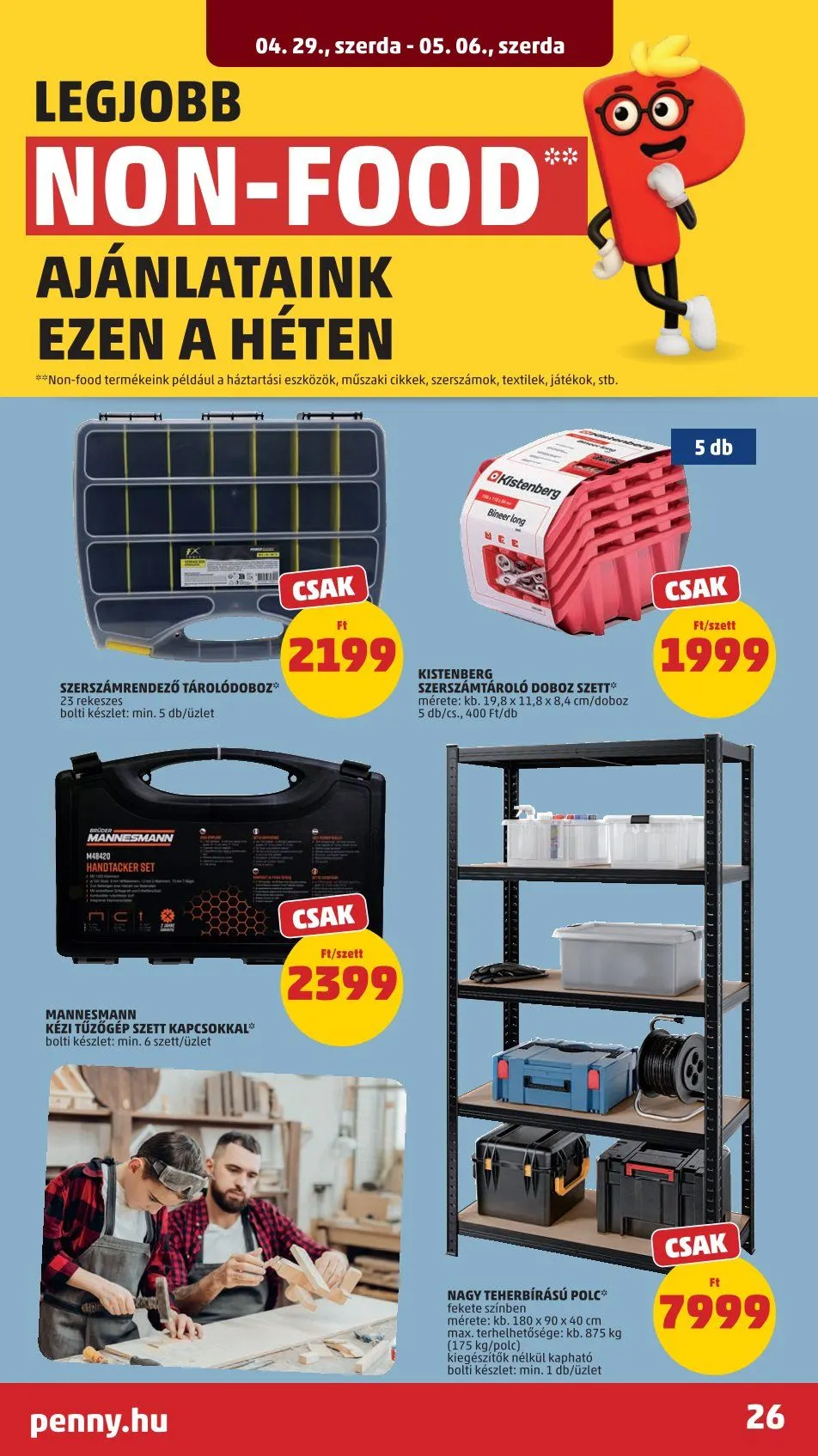 Katalógus  Penny Market legfrissebb ajánlatai április 29.-tól május 6.-ig 2026. - Oldal 30