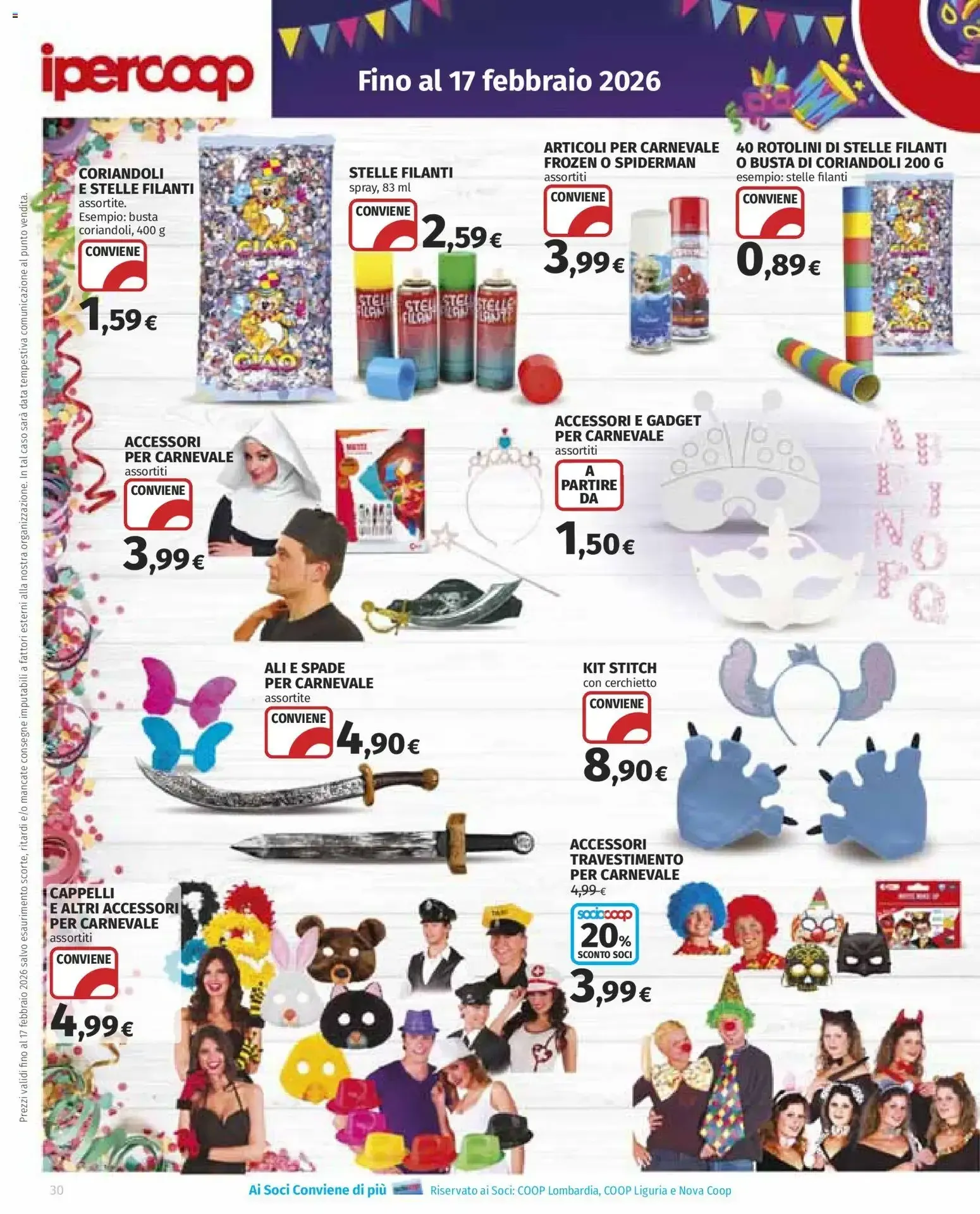 Offerte Ipercoop da 29 gennaio a 11 febbraio di 2026 - Pagina del volantino 30