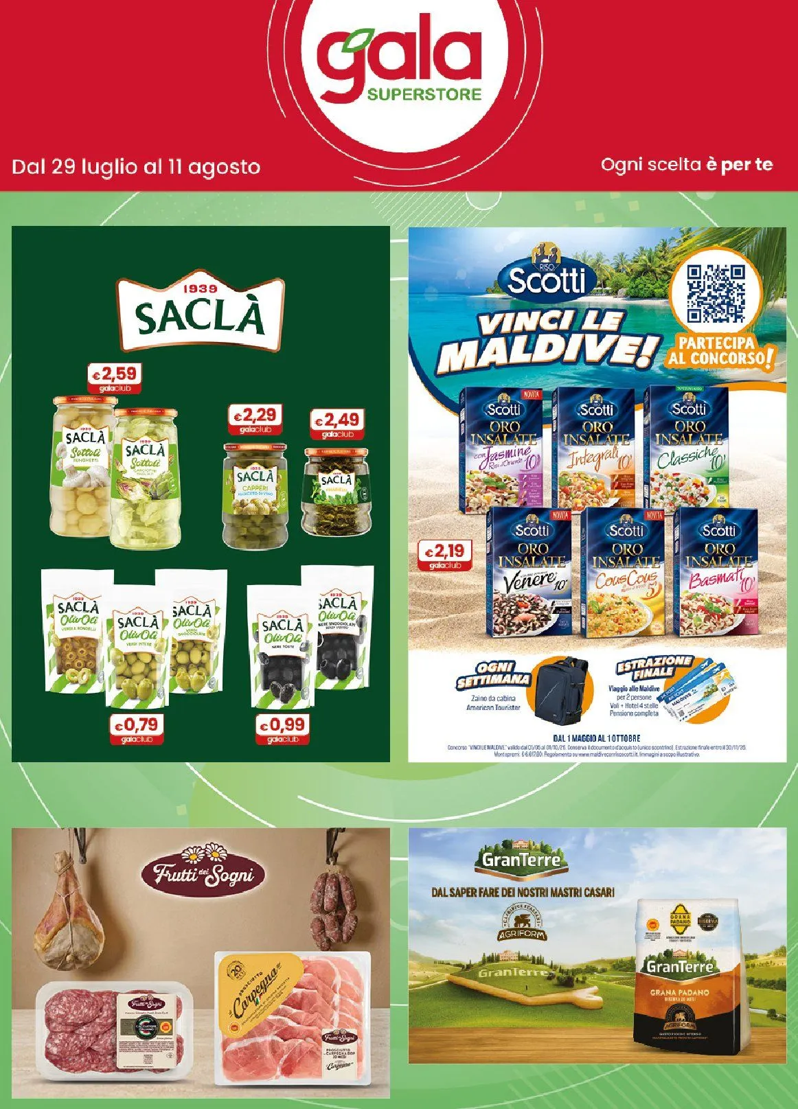  Volantini Gala Supermercati da 29 luglio a 10 agosto di 2026 - Pagina del volantino 30