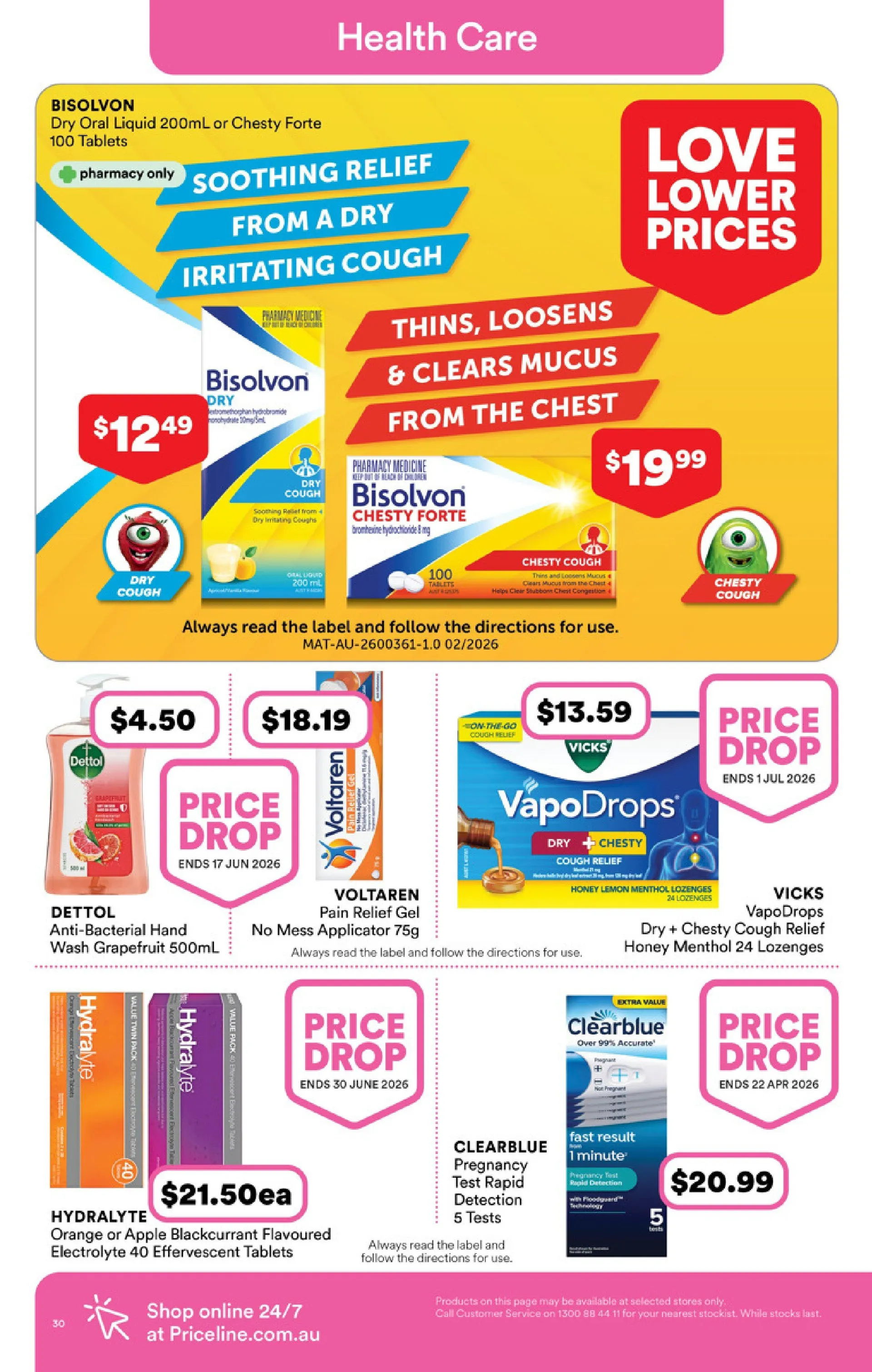 Priceline Sales - Catalogue valid from 9 April to 22 April 2026 - page 30