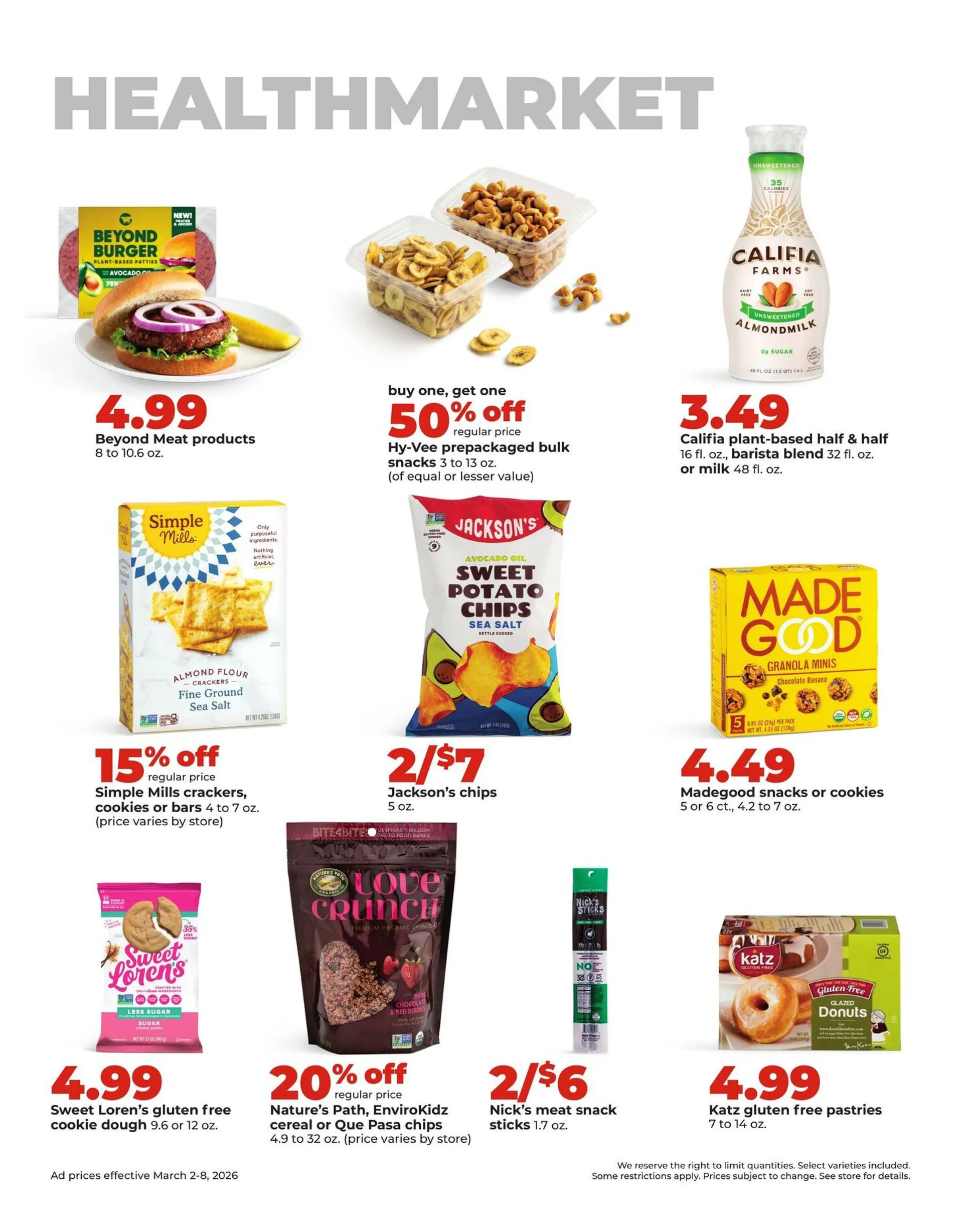 Weekly ad HyVee Sales from March 2 to March 8 2026 - Page 30