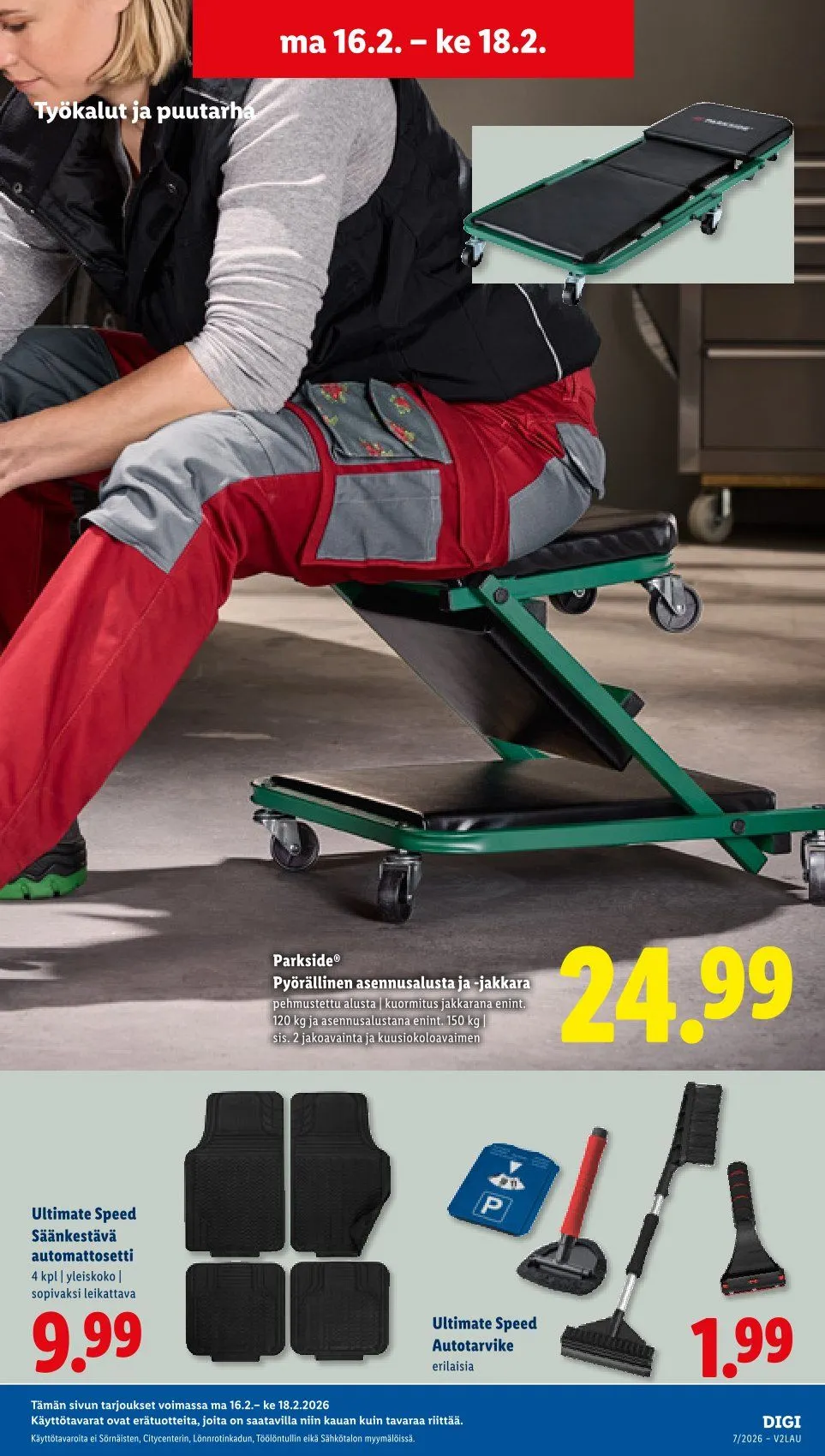 Kaupan Lidl Tarjoukset voimassa alkaen 12. helmikuuta - 15. helmikuuta 2026 - Tarjouslehti sivu 30