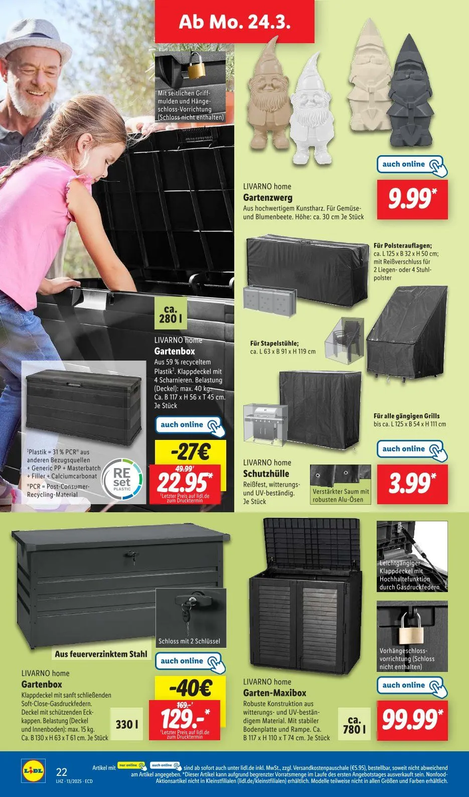 Lidl Prospekt von 24. März bis 29. März 2025 - Prospekt seite 30