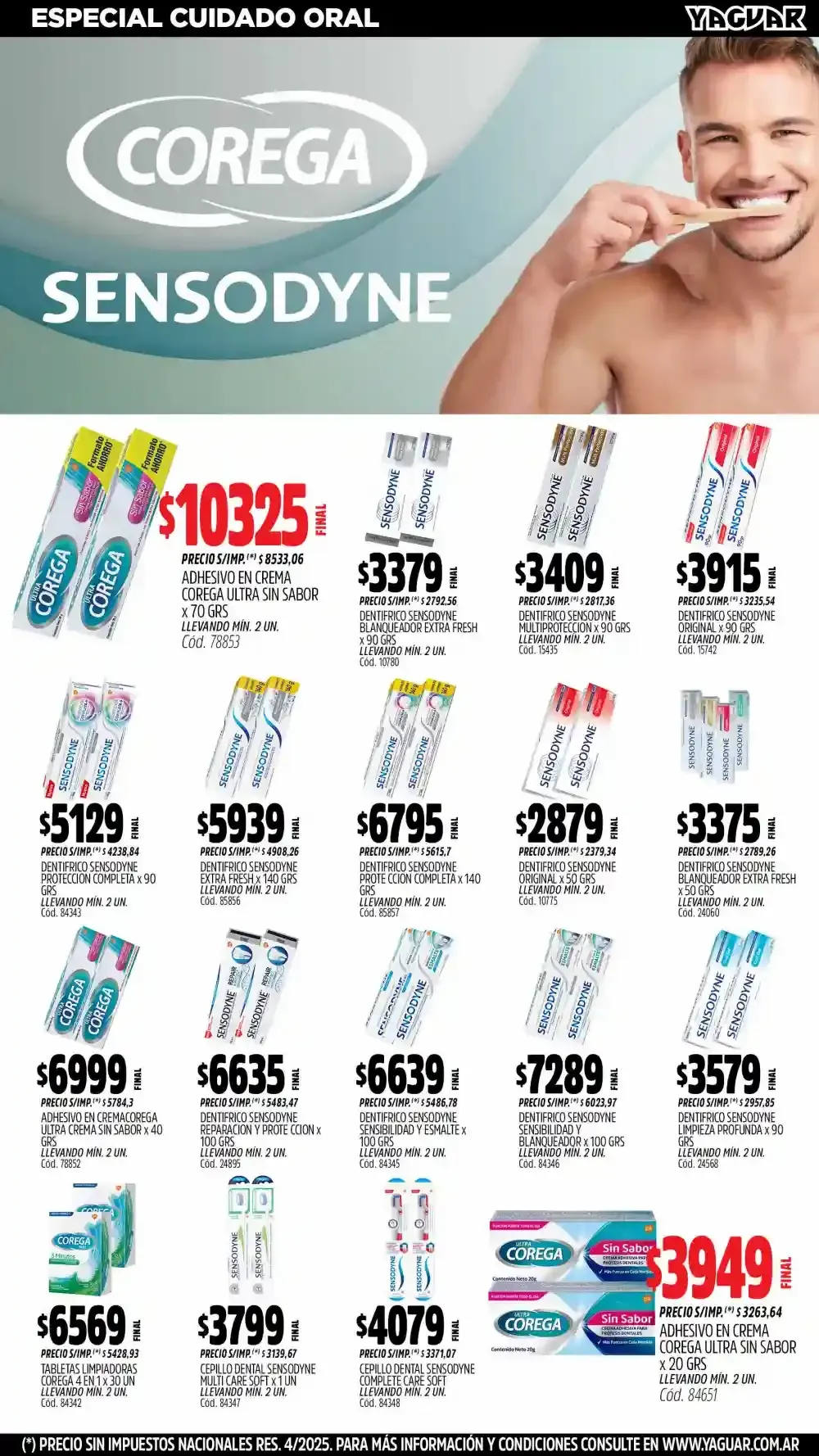 Ofertas de Ofertas Yaguar 1 de septiembre al 7 de septiembre 2025 - Página 44 del catálogo