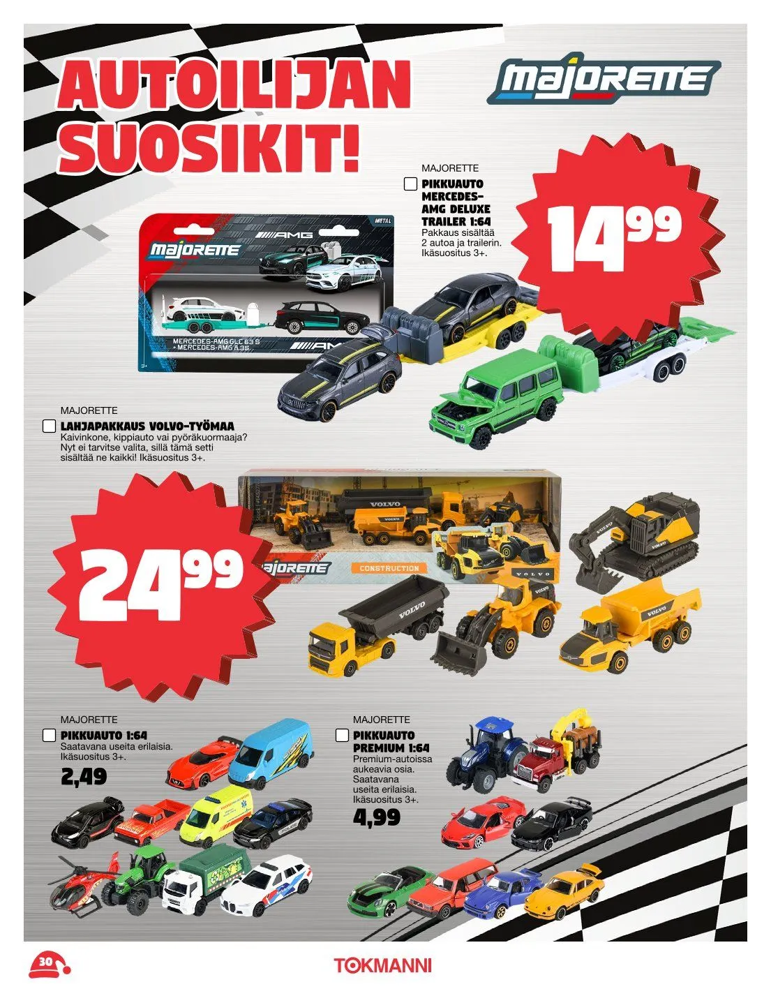 Tokmanni Tarjoukset voimassa alkaen 3. marraskuuta - 24. joulukuuta 2025 - Tarjouslehti sivu 30