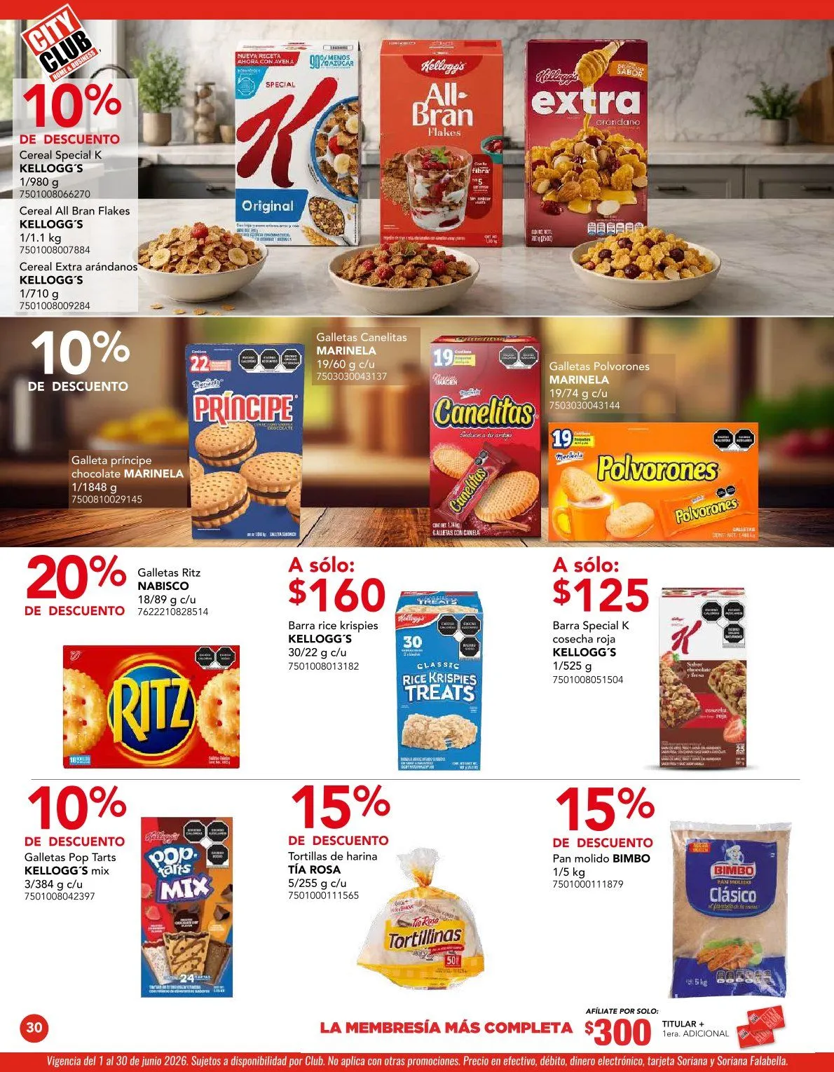 Catálogo de City Club Ofertas 1 de junio al 30 de junio 2026 - Pagina 30