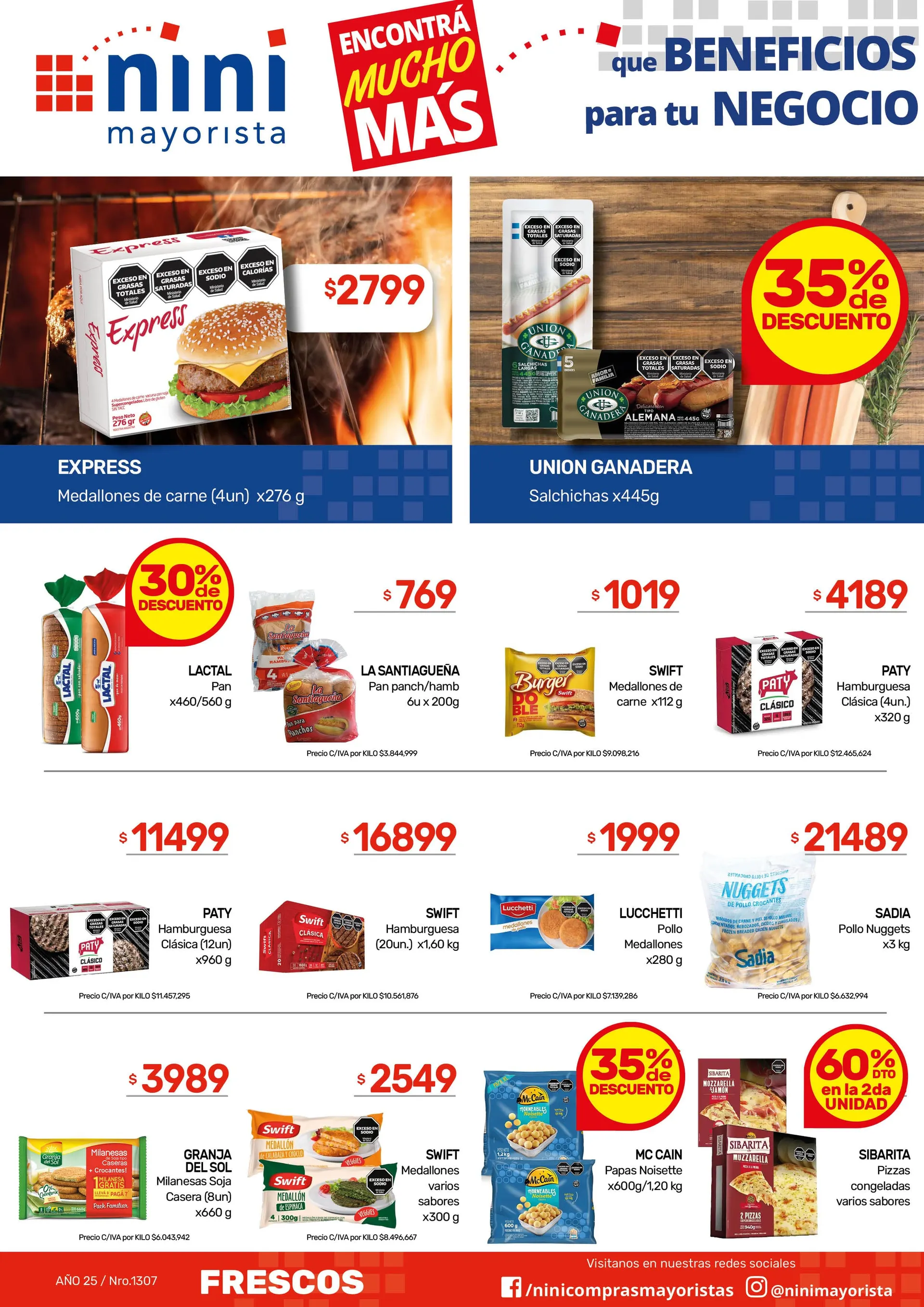 Ofertas de Nini Mayorista Ofertas 12 de mayo al 18 de mayo 2025 - Página 29 del catálogo