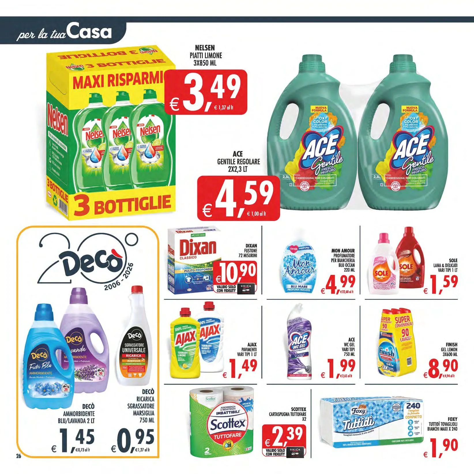 Volantini Deco Supermercati da 7 aprile a 16 aprile di 2026 - Pagina del volantino 30