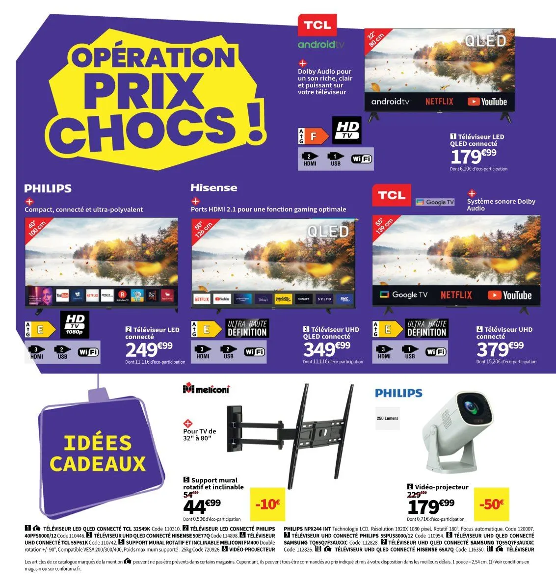 Catalogues Conforama du 28 octobre au 25 décembre 2025 - Catalogue page 30