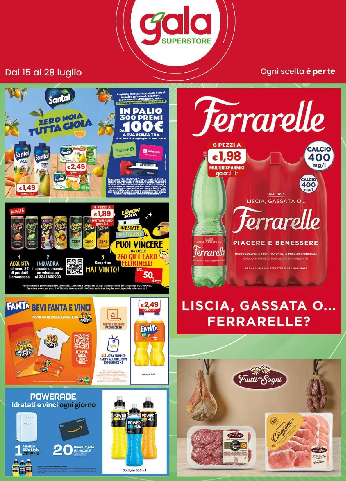 Volantini Gala Supermercati da 15 luglio a 28 luglio di 2026 - Pagina del volantino 30