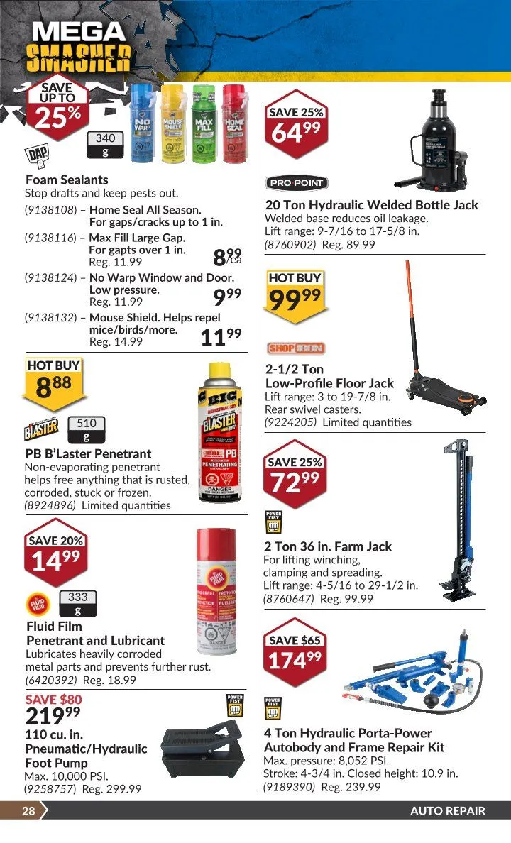 Princess Auto flyers from March 11 to March 23 2025 - flyer page 30