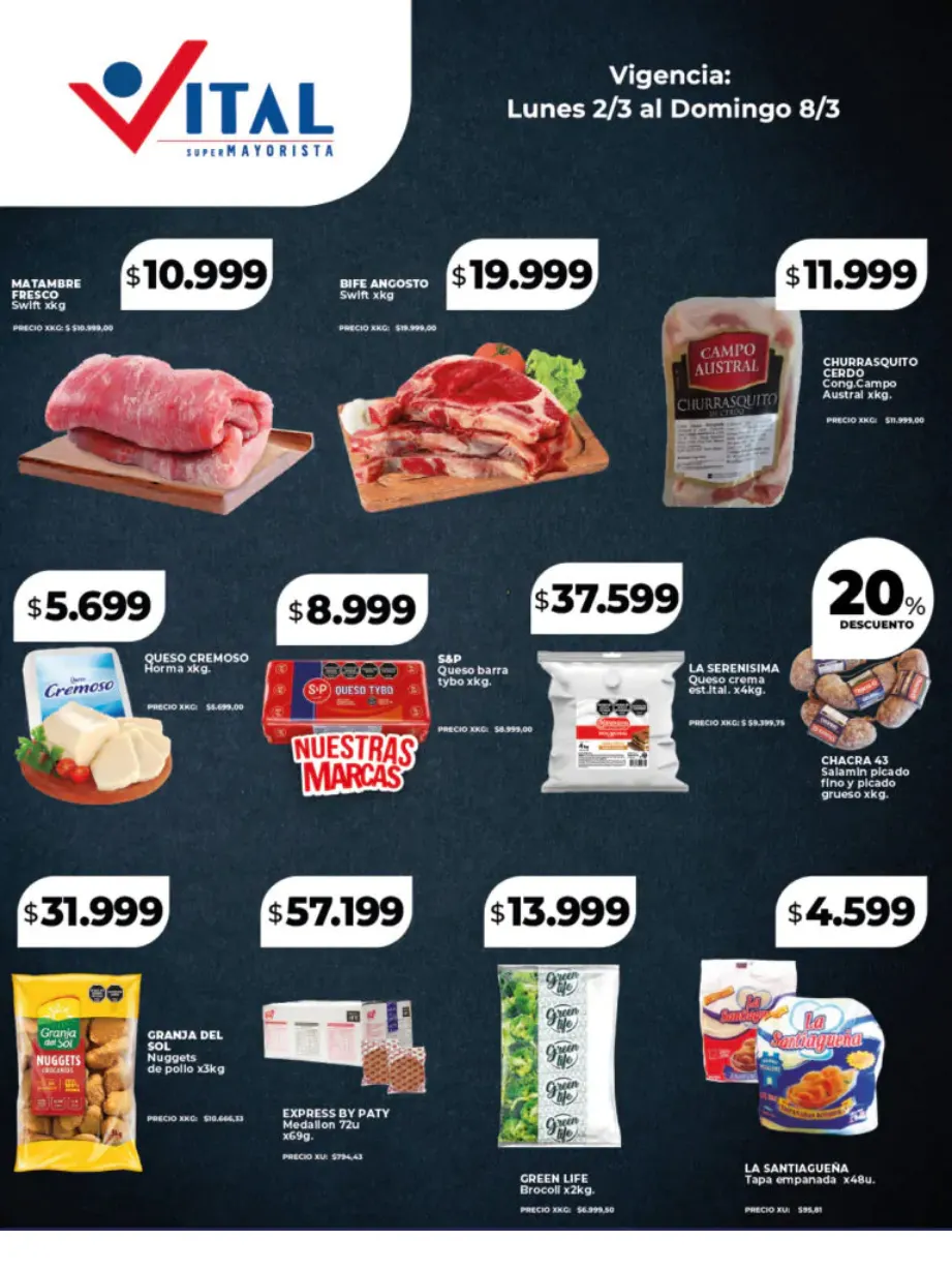 Ofertas de Vital Ofertas 2 de marzo al 8 de marzo 2026 - Página 3 del catálogo
