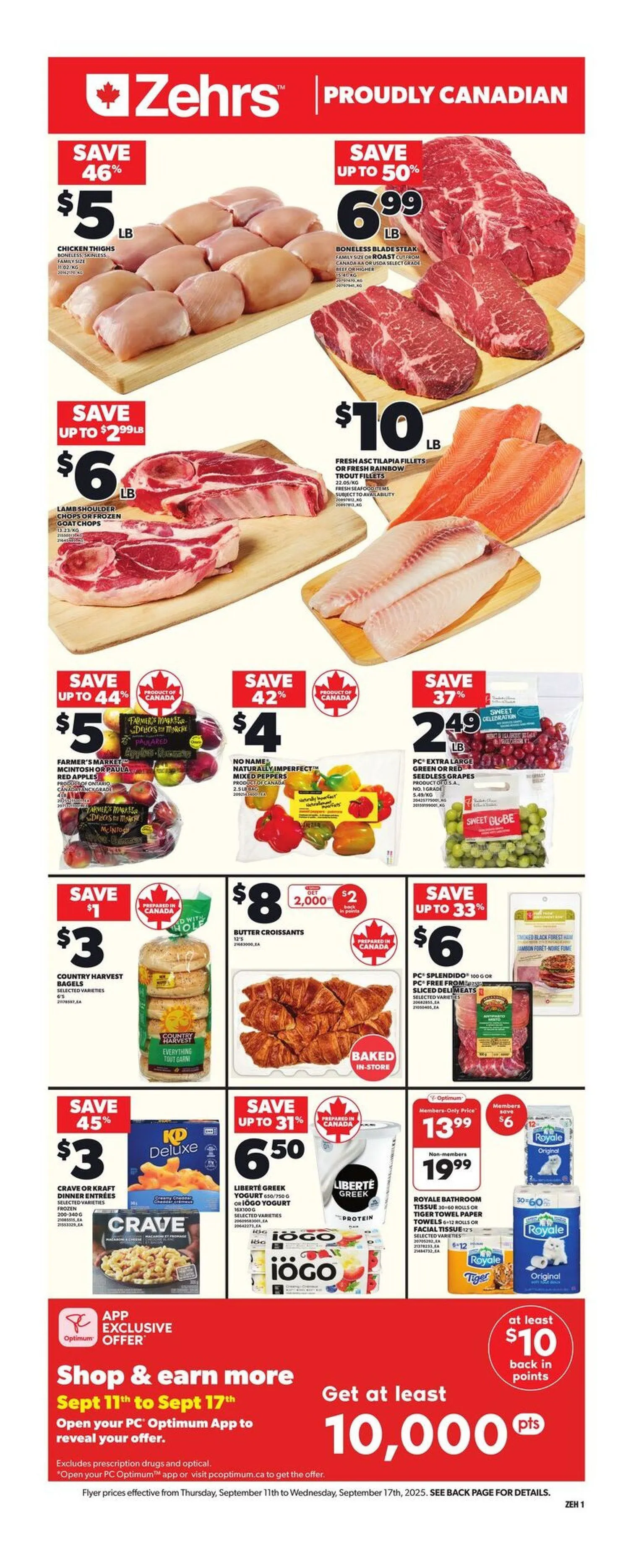 Zehrs Sales from September 11 to September 17 2025 - flyer page 3