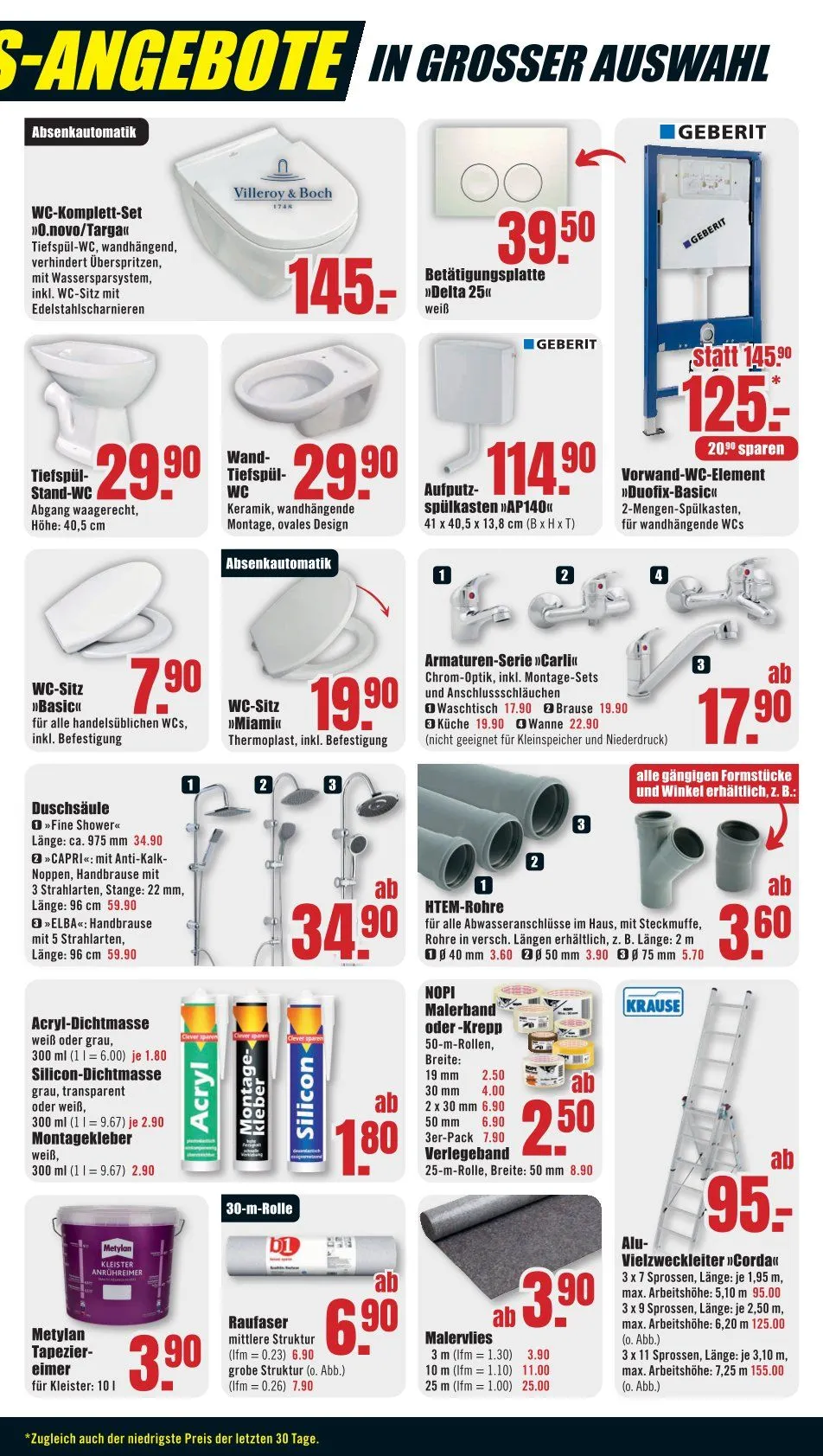 B1 Discount Baumarkt von 27. Dezember bis 2. Januar 2026 - Prospekt seite 3