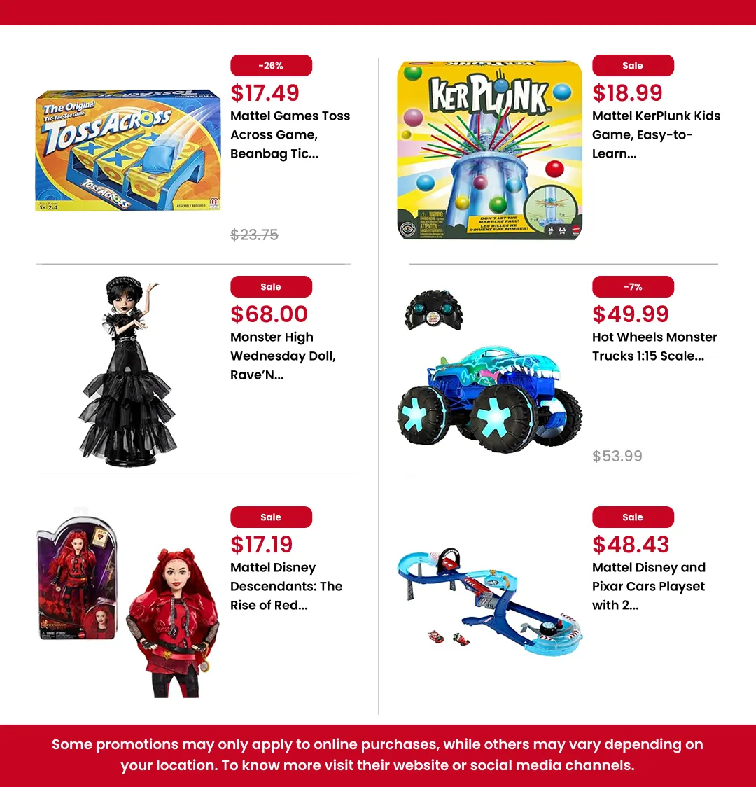 Weekly ad Mattel Sales from July 6 to July 20 2026 - Page 3
