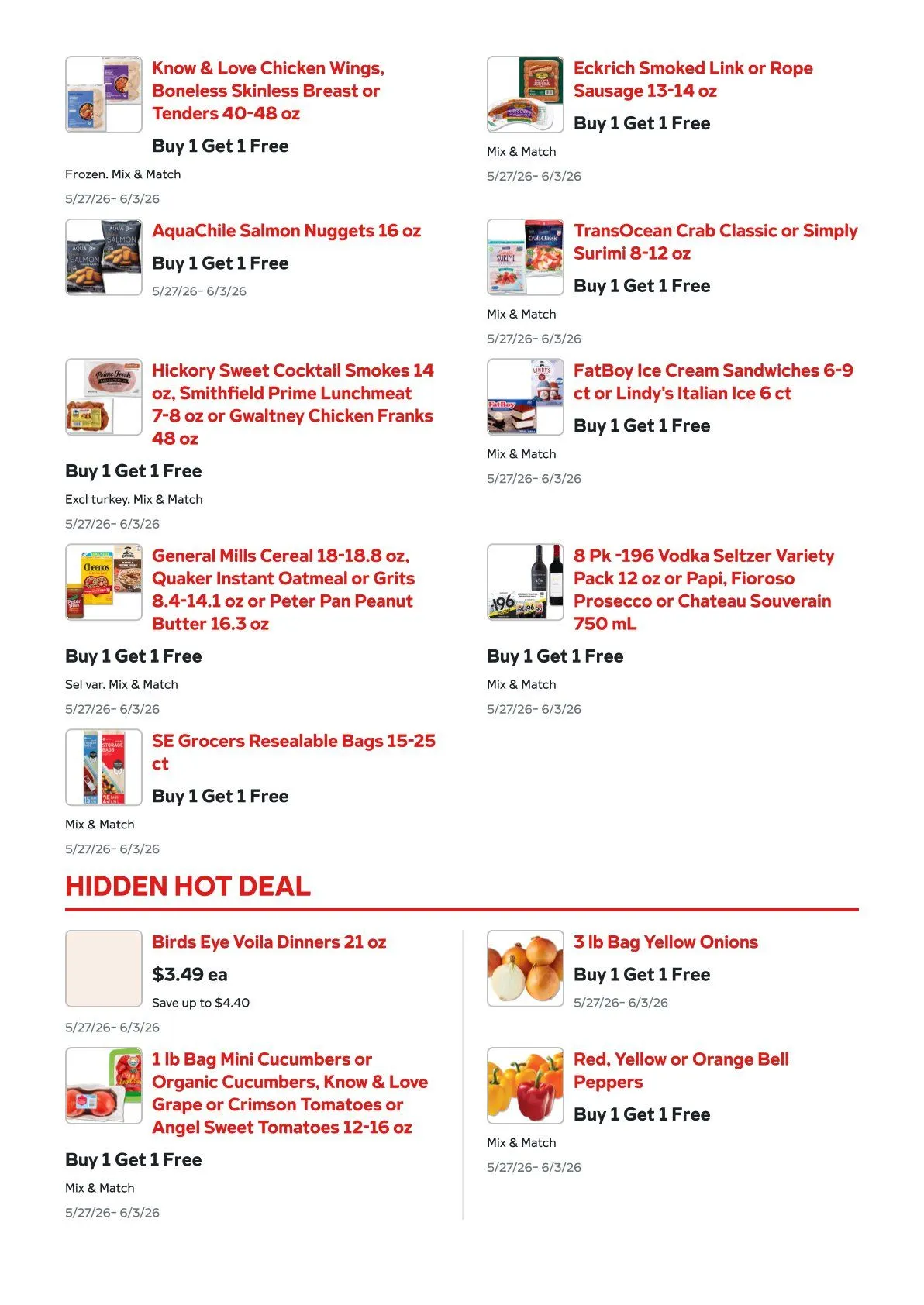 Weekly ad  Winn Dixie Sales from May 27 to June 2 2026 - Page 3