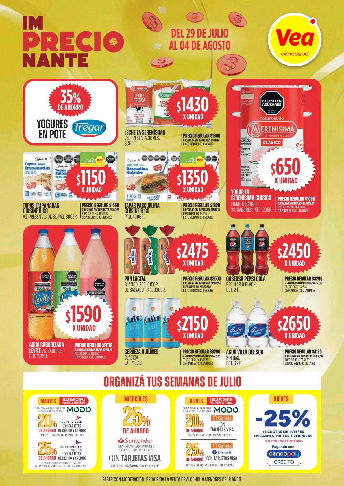 Ofertas de Vea Ofertas 29 de julio al 4 de agosto 2025 - Página 3 del catálogo