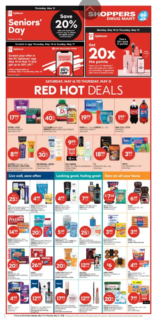 Shoppers Drug Mart Sales from May 16 to May 21 2026 - flyer page 3