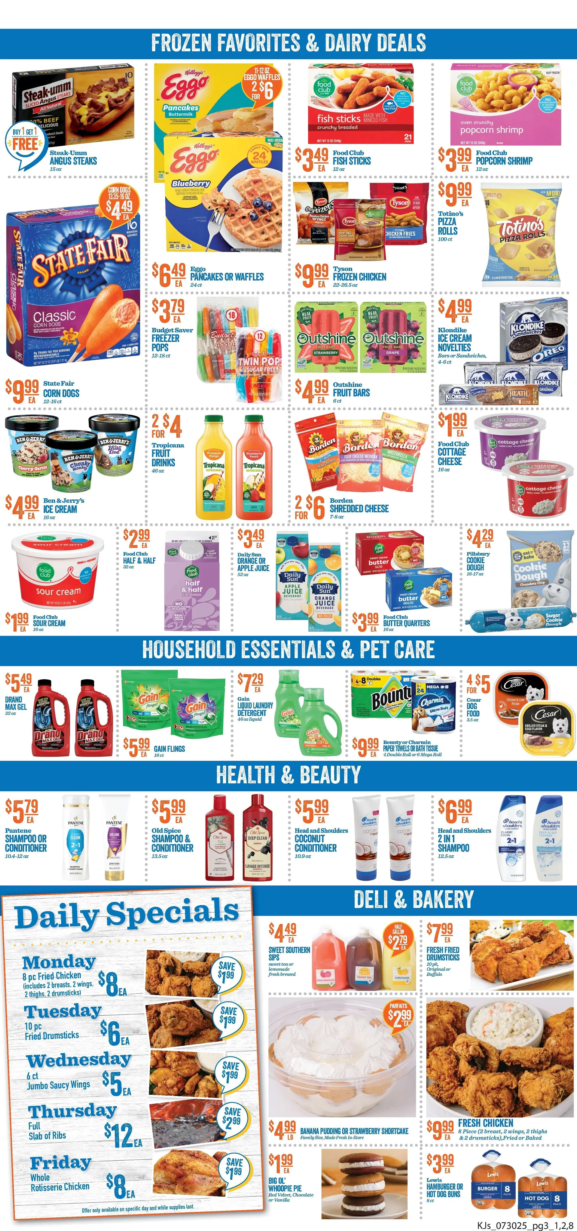 Weekly ad KJ´s Market Sales from July 30 to August 5 2025 - Page 3