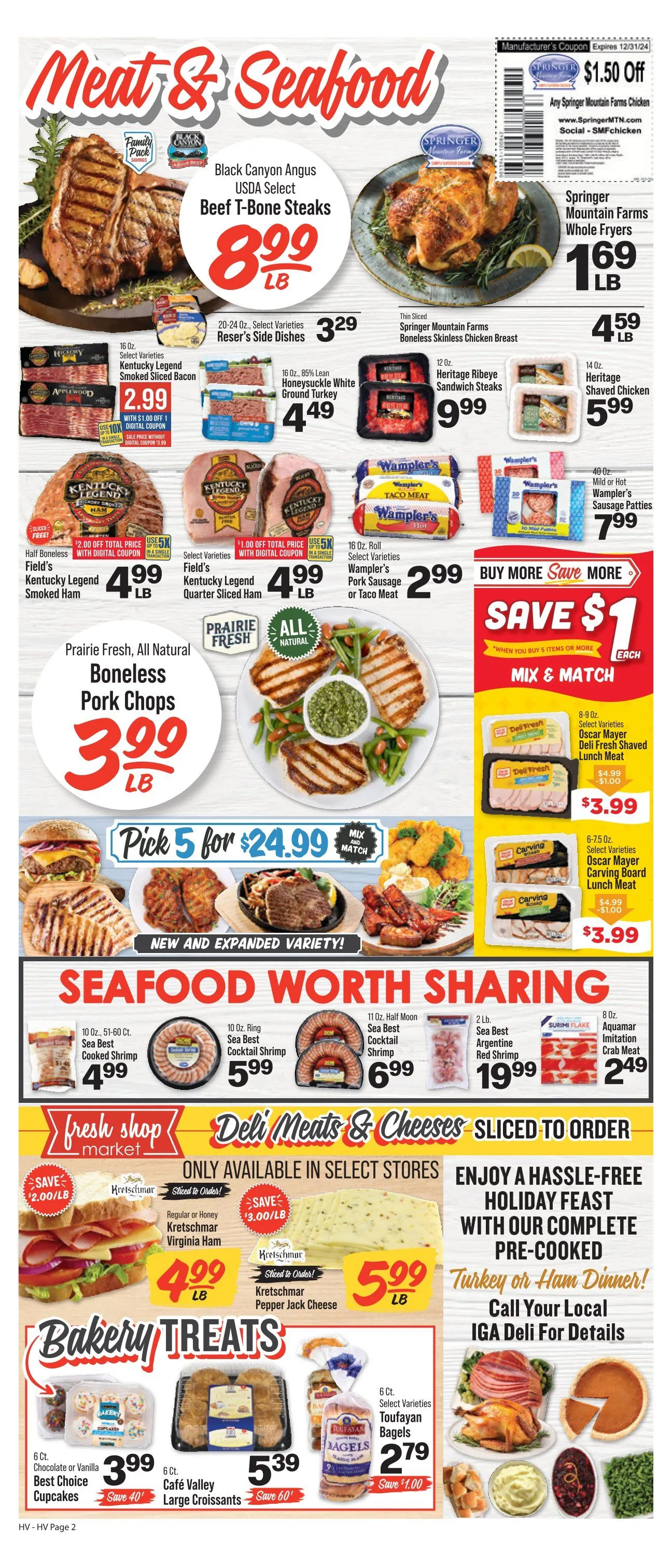 Weekly ad Hometown Market Weekly Ad from December 4 to December 10 2024 - Page 3