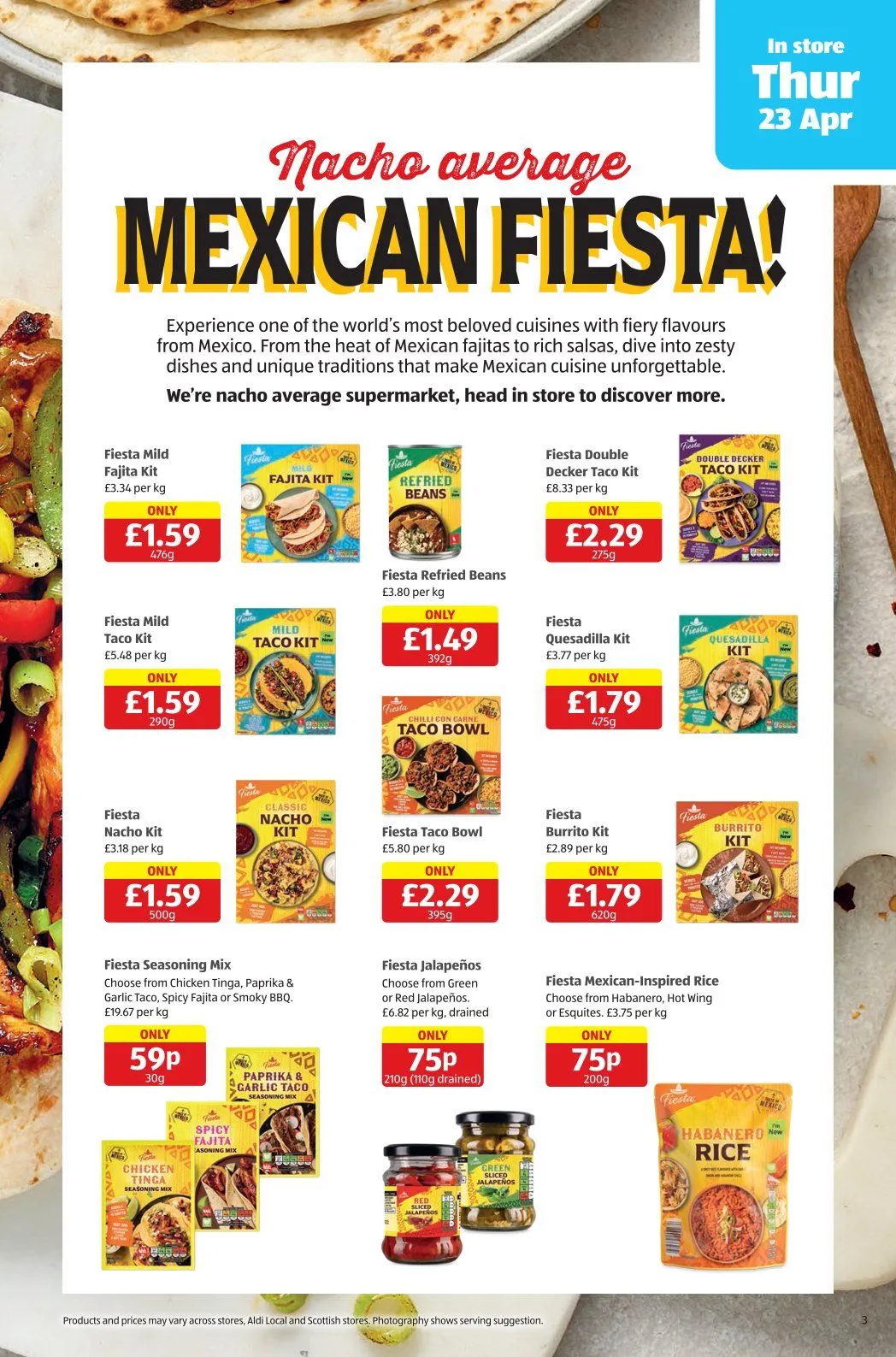 Aldi Offers from 23 April to 26 April 2026 - Catalogue Page 3
