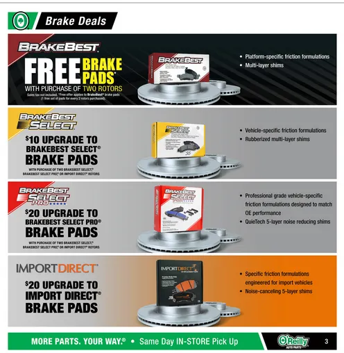 Weekly ad O'Reilly Auto Parts Sales from December 31 to January 27 2026 - Page 3