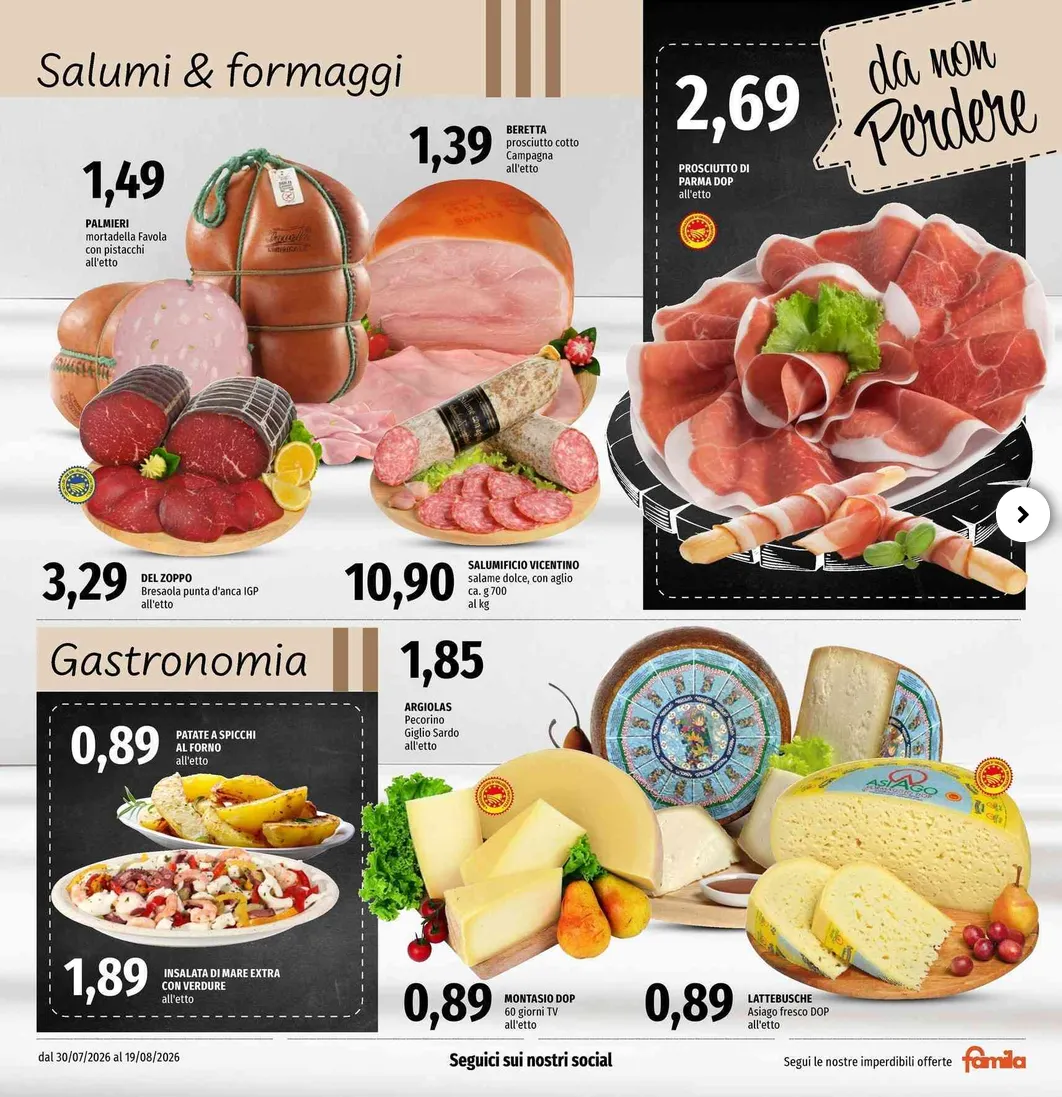 Volantini Famila Superstore da 30 luglio a 19 agosto di 2026 - Pagina del volantino 3