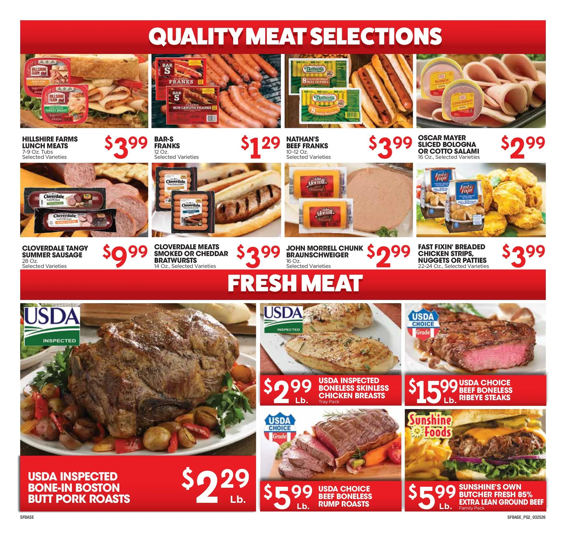 Weekly ad Sunshine Foods weekly ads from March 25 to March 31 2026 - Page 2