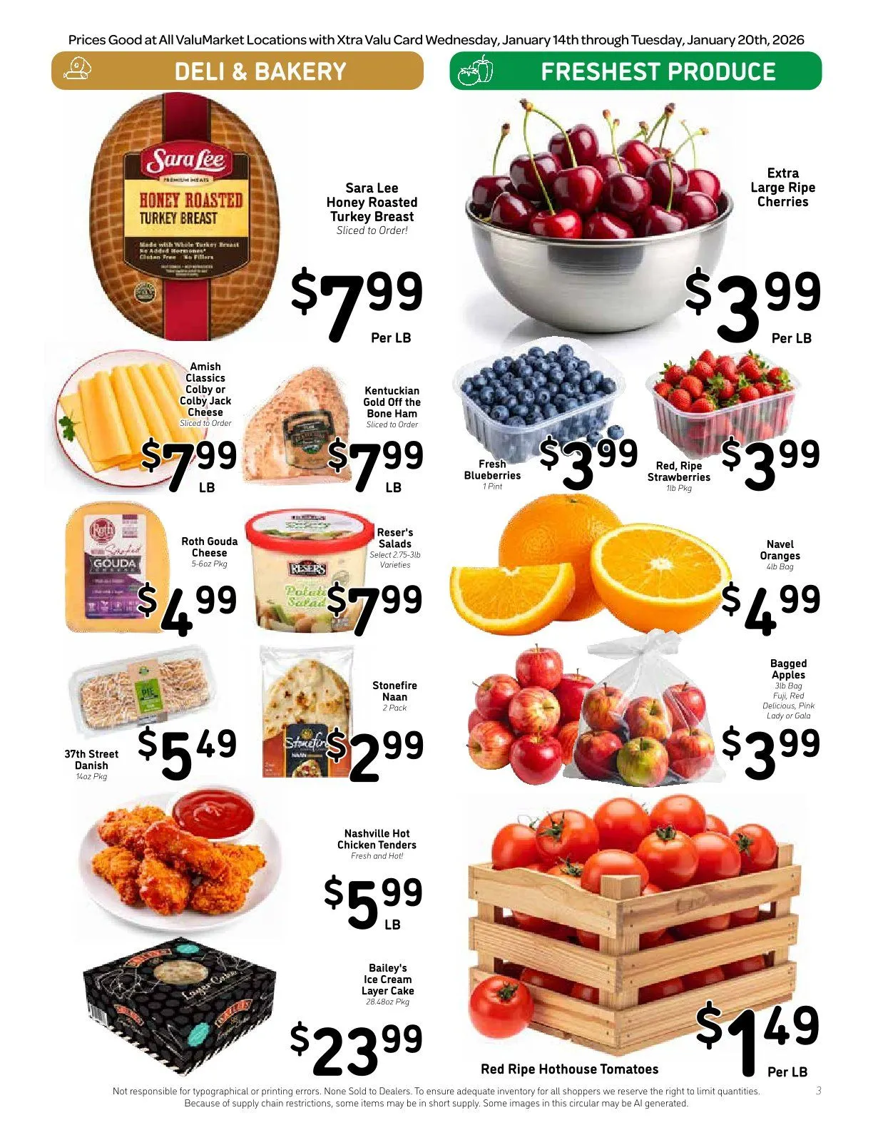 Weekly ad ValuMarket Sales from January 14 to January 20 2026 - Page 3