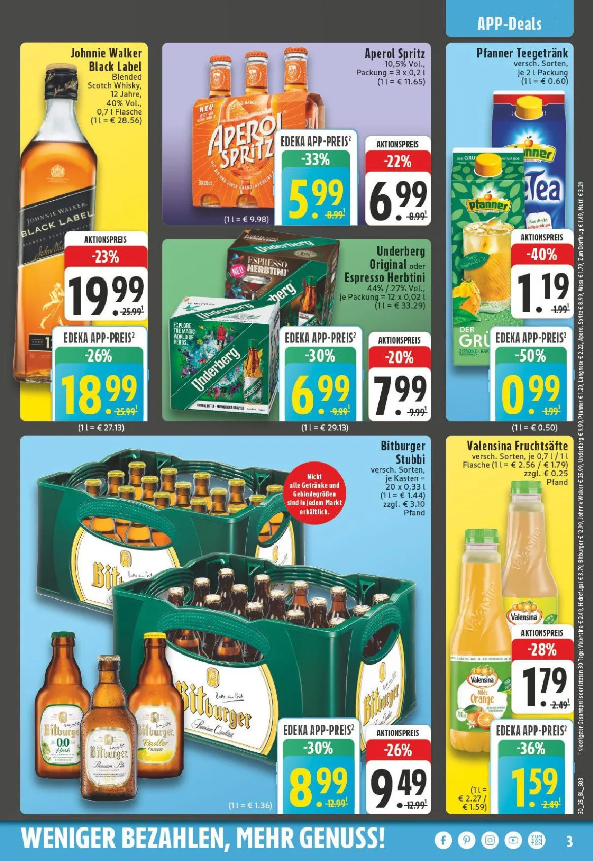 Edeka Prospekte von 21. Juli bis 26. Juli 2025 - Prospekt seite 3