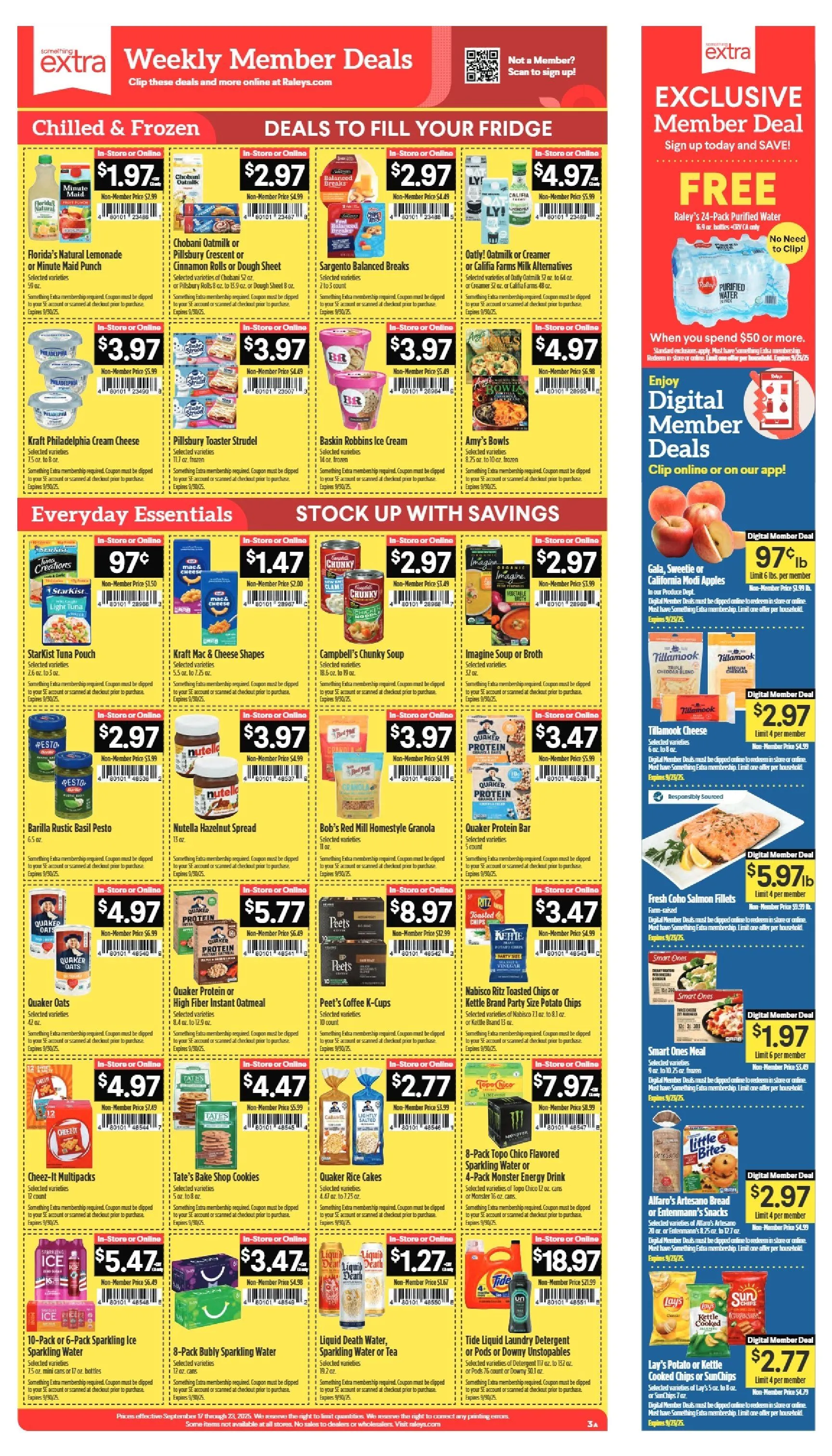 Weekly ad Raley´s Sales from September 17 to September 24 2025 - Page 3