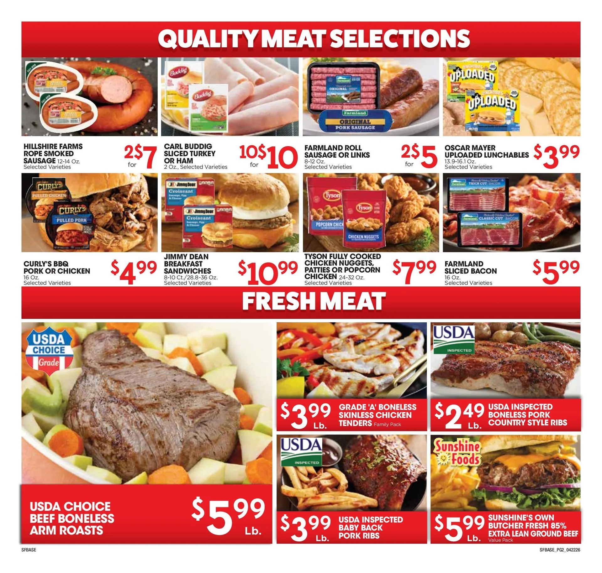 Weekly ad Sunshine Foods weekly ads from April 22 to April 28 2026 - Page 2