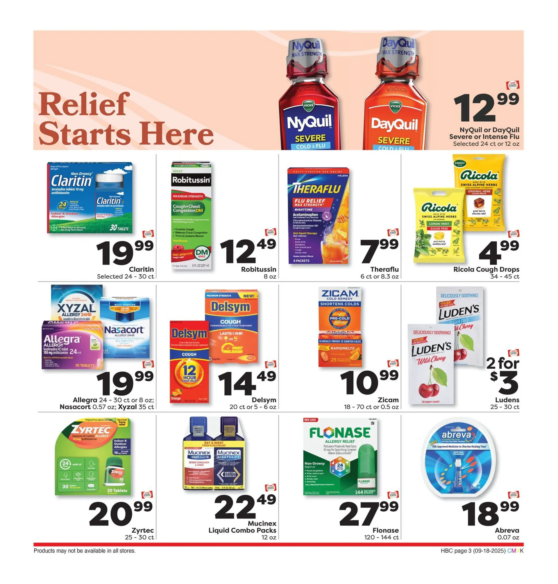 Weekly promotion Weis Sales spanning from September 18 to October 22 2025 - Page 3 for Catalogue 365