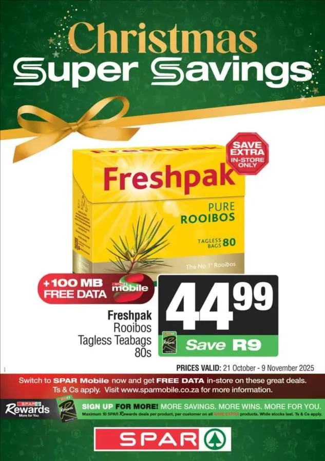 SPAR Sales from 21 October to 9 November 2025 - Catalogue Page 2